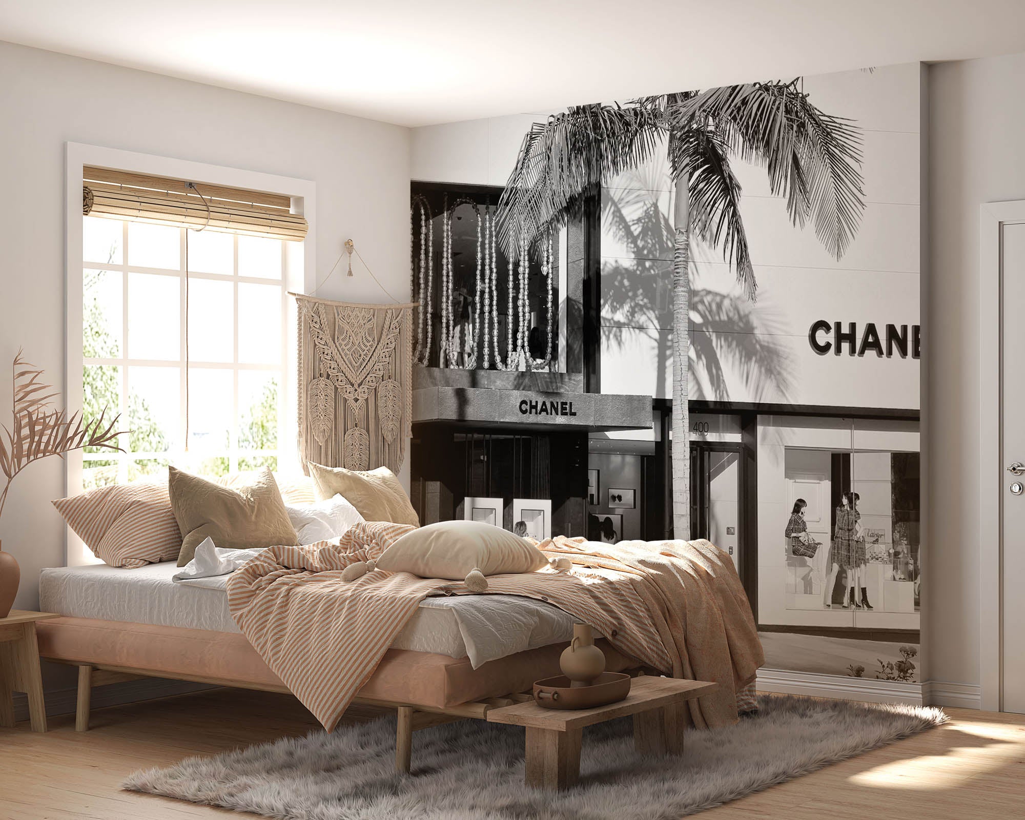 Chanel store - LW00432 Fotobehang