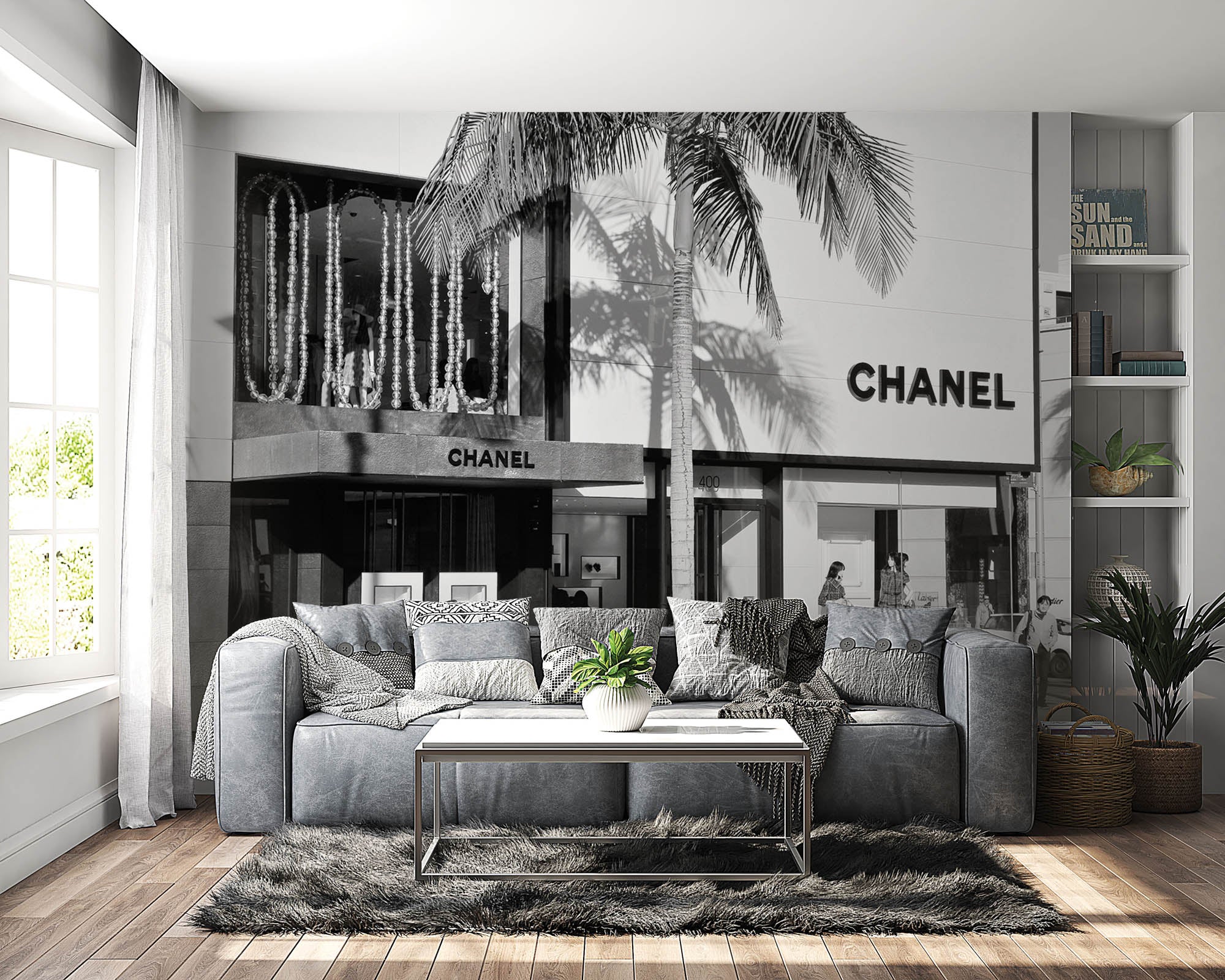 Chanel store - LW00432 Fotobehang