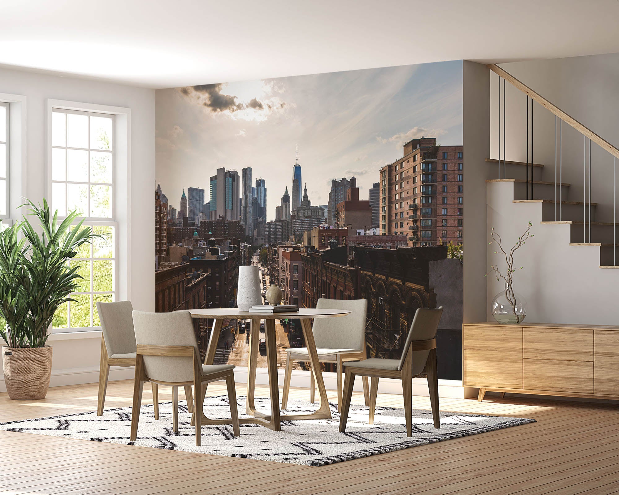 Chinatown en downtown Manhattan- LW00338 Fotobehang