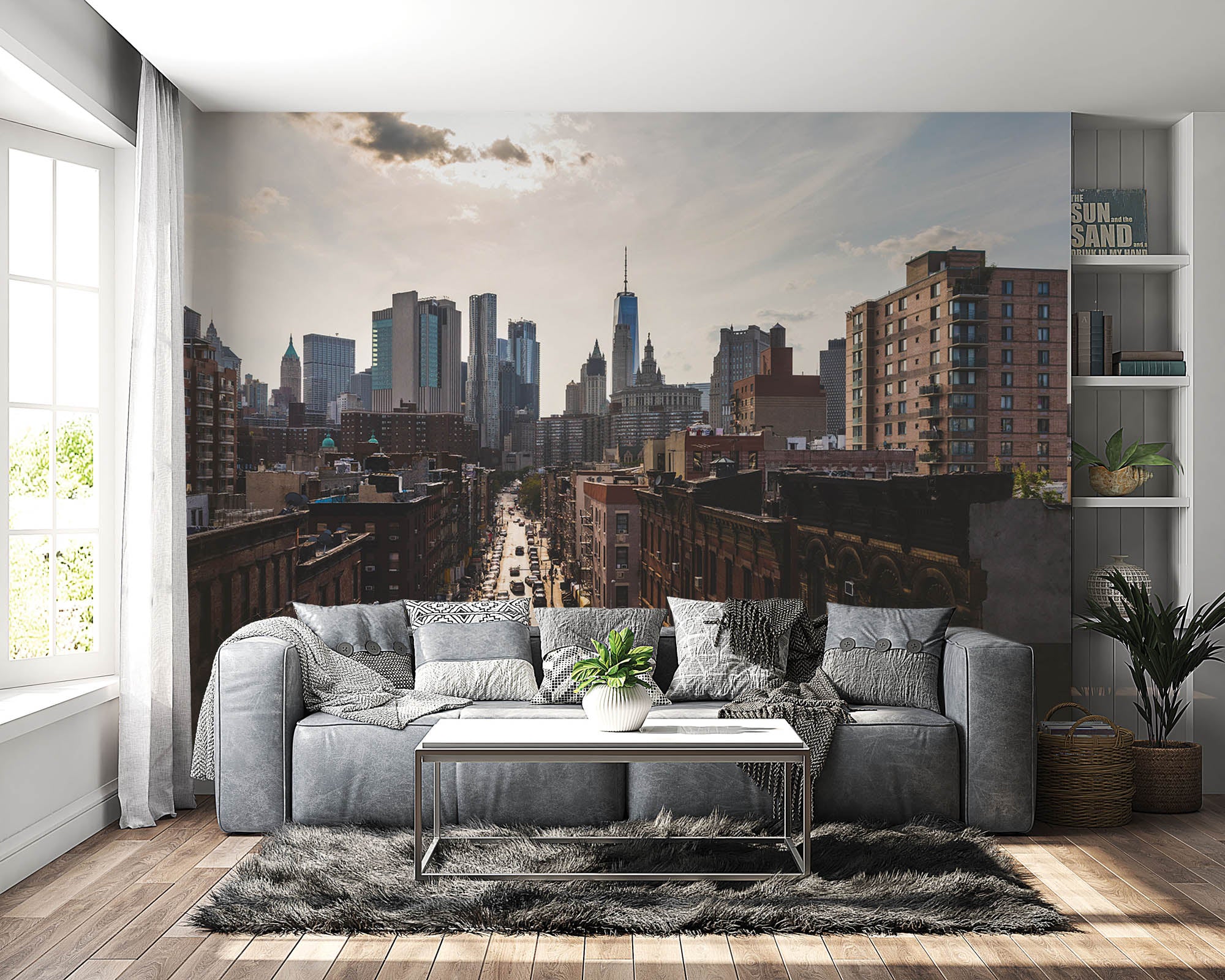 Chinatown en downtown Manhattan- LW00338 Fotobehang