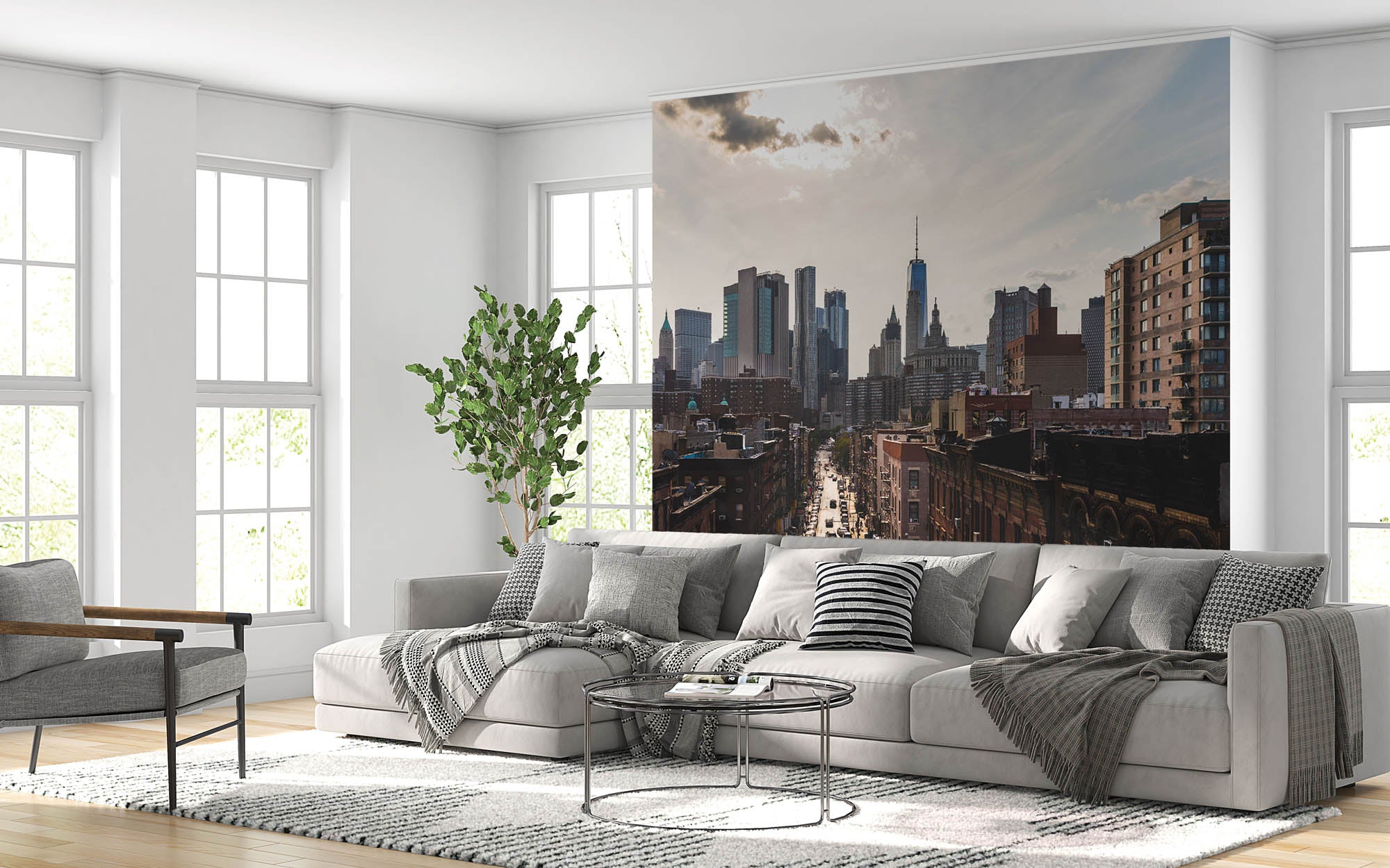 Chinatown en downtown Manhattan- LW00338 Fotobehang