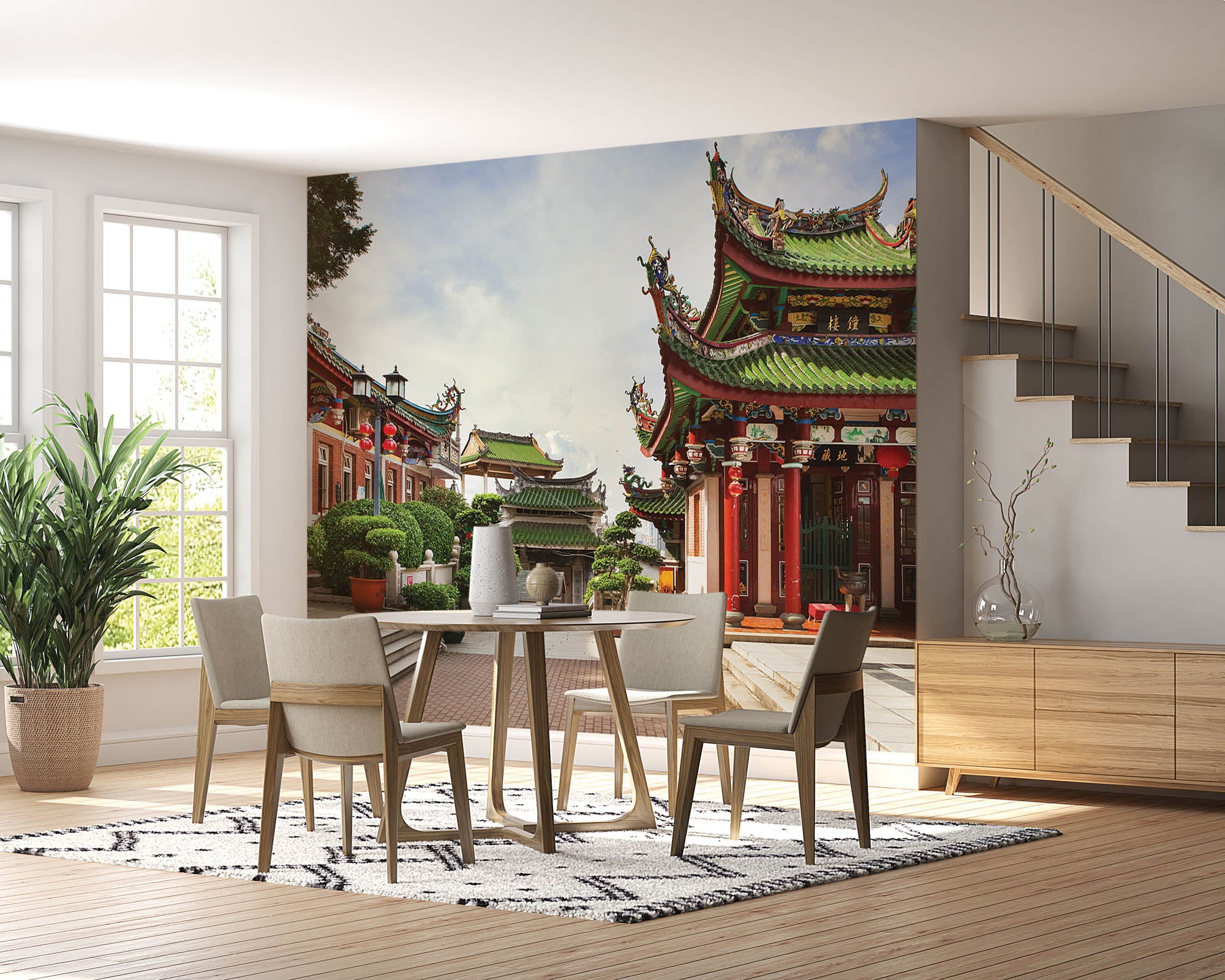 Chinese Tempel - LW00077 Fotobehang