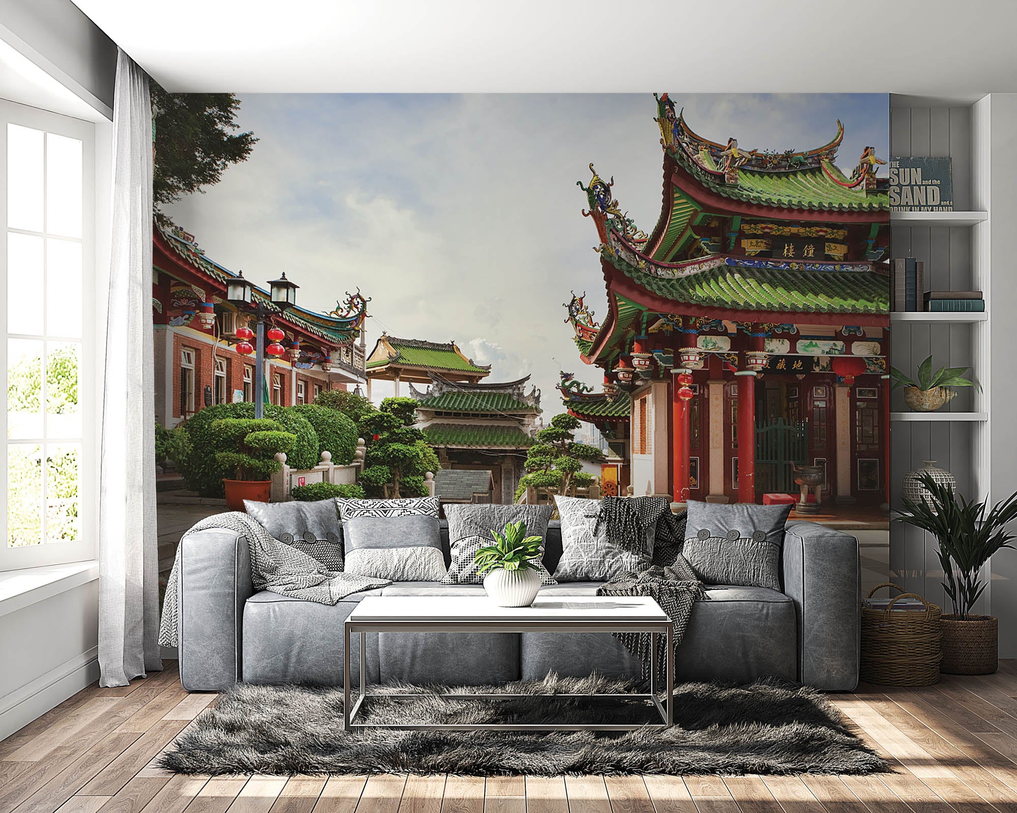 Chinese Tempel - LW00077 Fotobehang