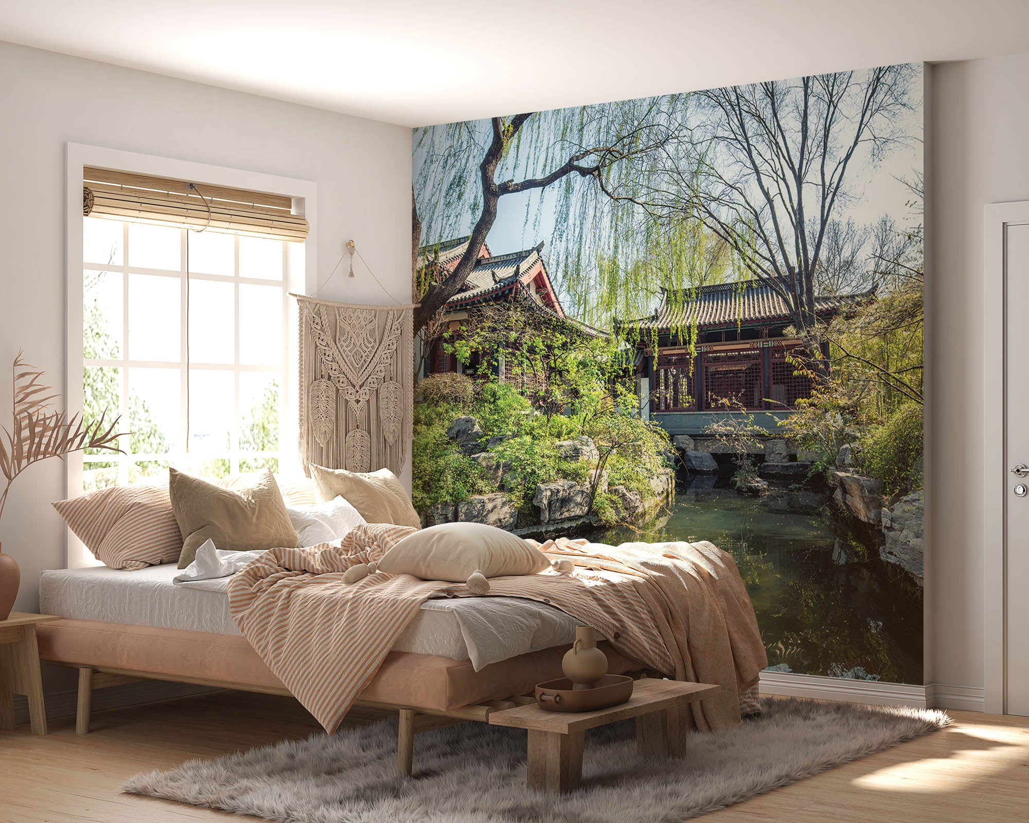 Chinese tuin- LW00067 Fotobehang