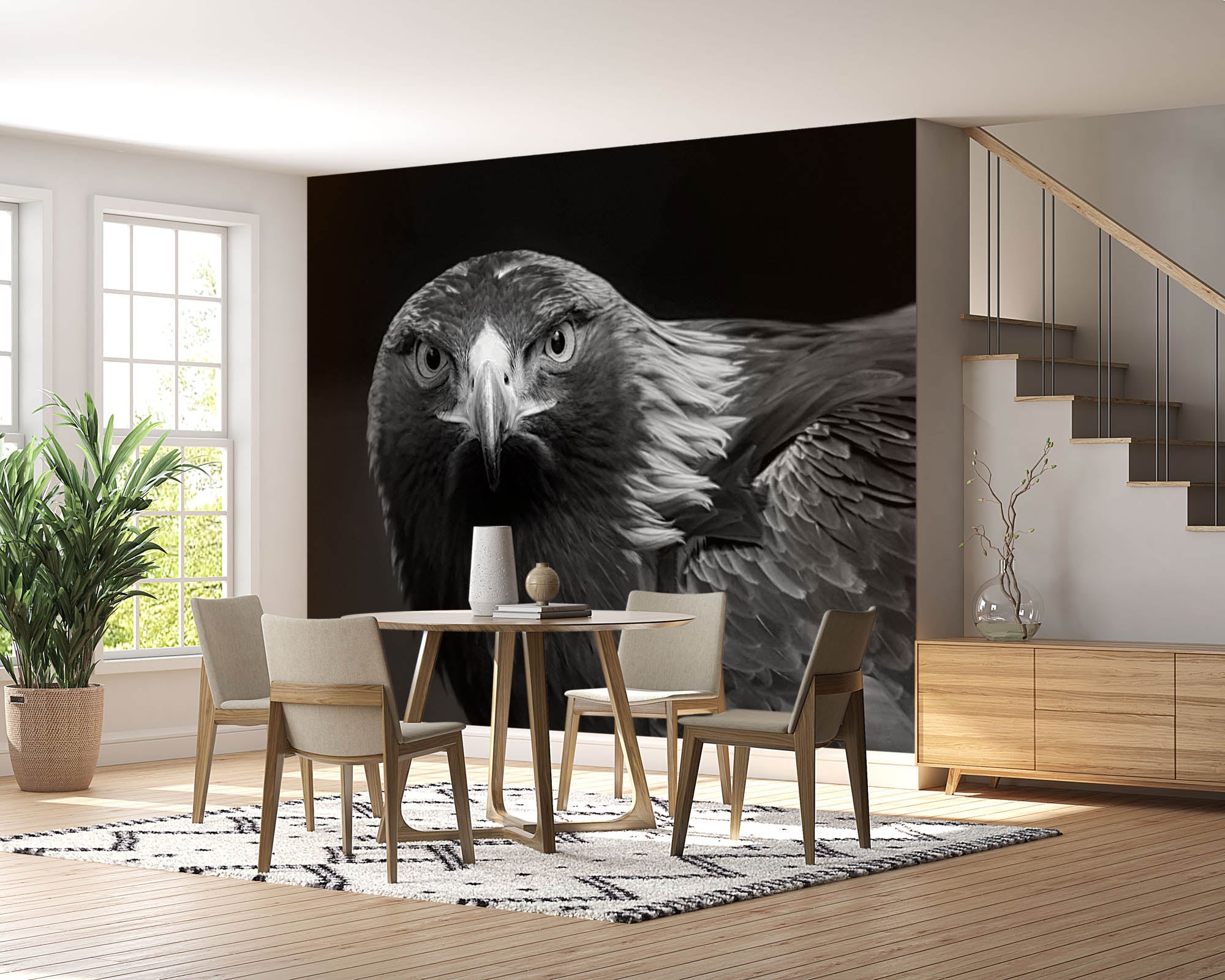 Close- up van arend van vooraf gezien  - LW00221 Fotobehang