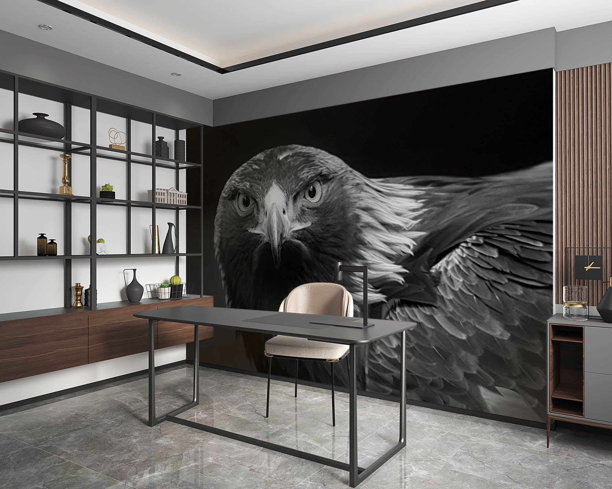 Close- up van arend van vooraf gezien  - LW00221 Fotobehang