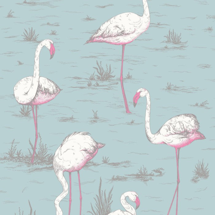 Cole & Son Contemporary Collection Flamingos 66/6044 Behang