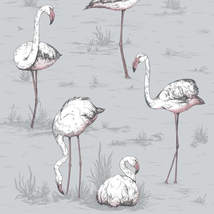 Cole & Son Icons Flamingos 112/11040 Behang