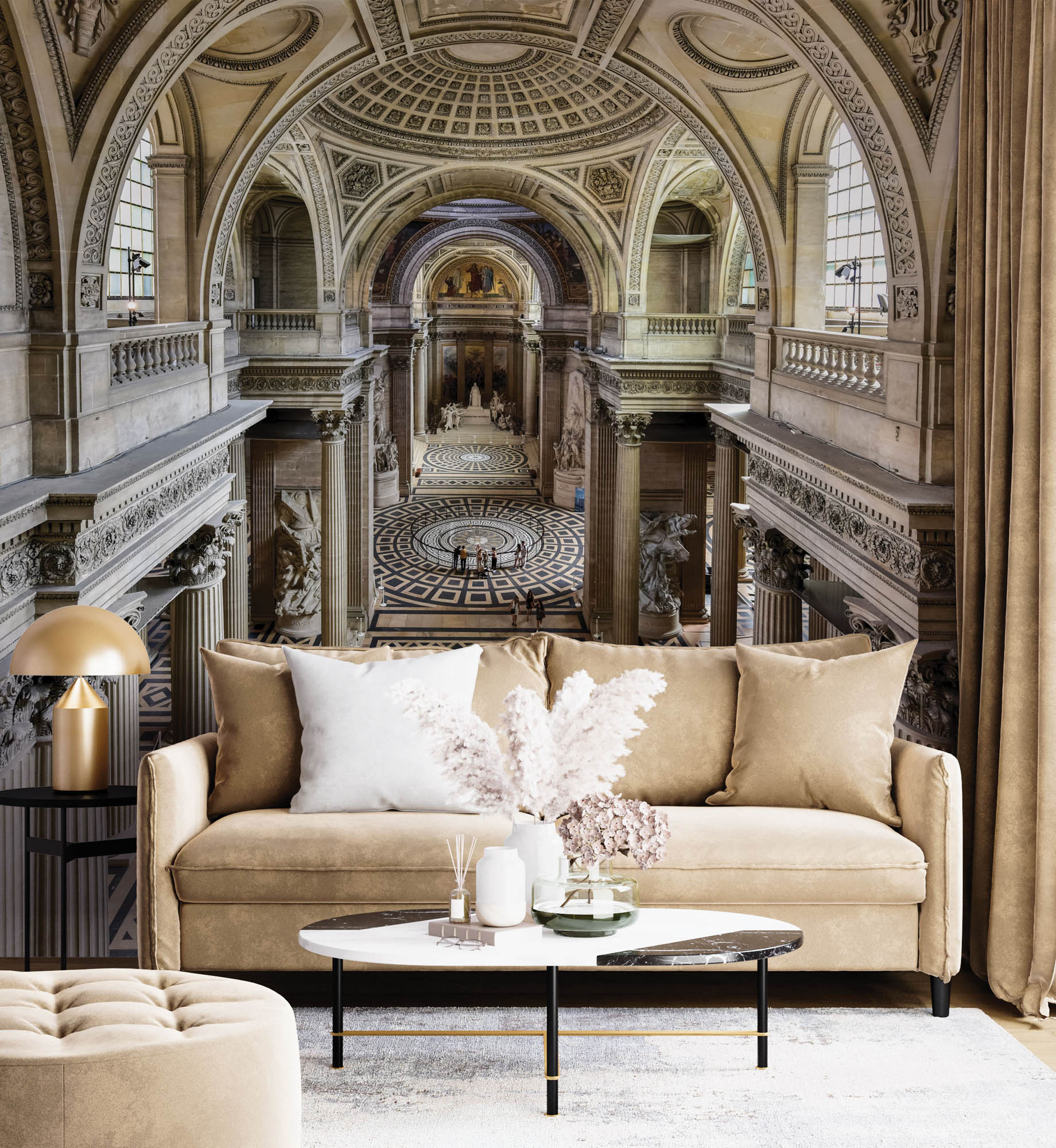 De Pantheon Parijs- LW00040 Fotobehang