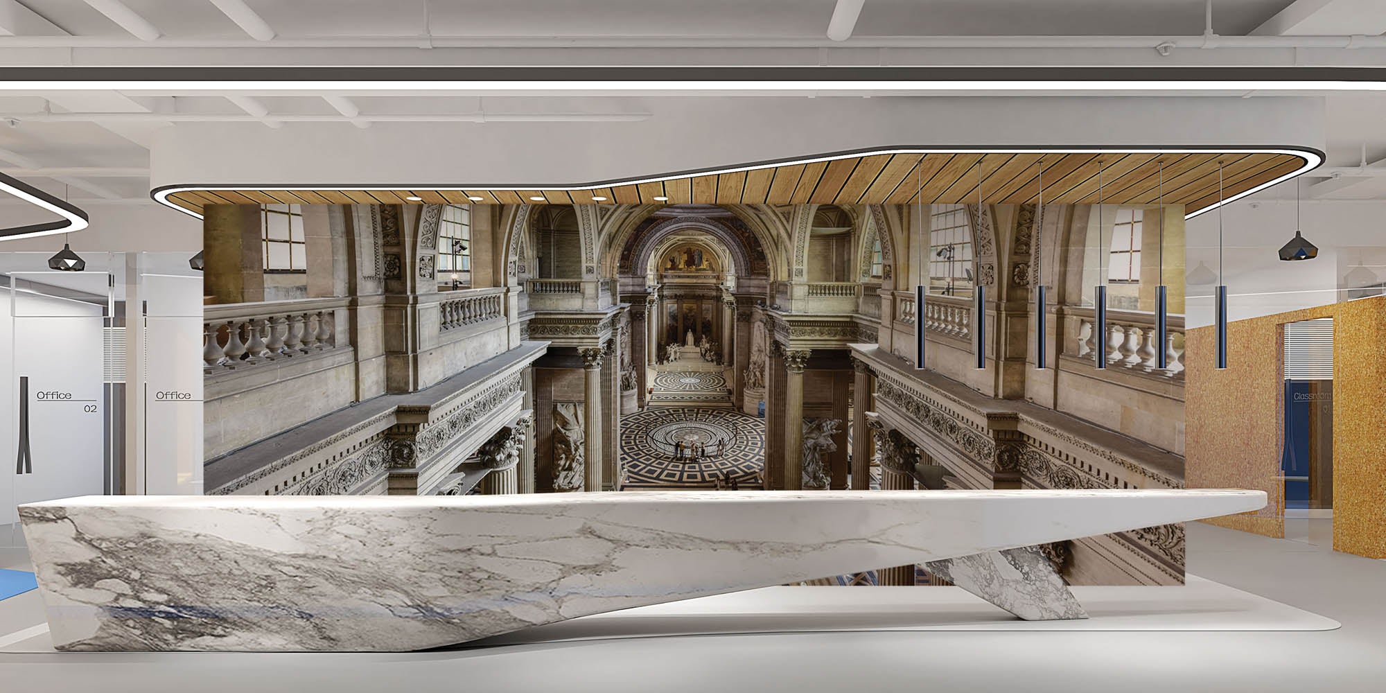 De Pantheon Parijs- LW00040 Fotobehang