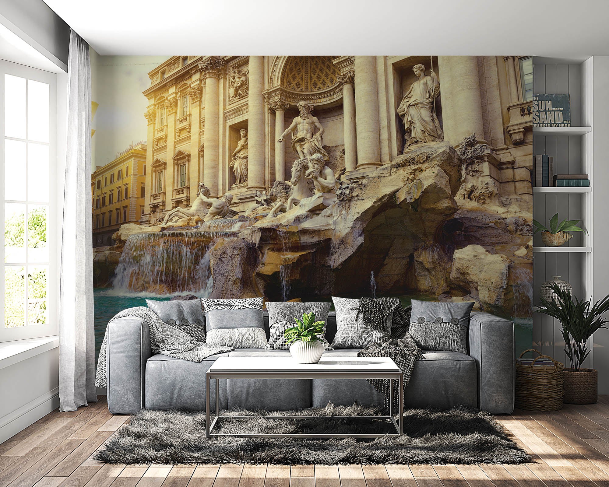 De Trevifontein - LW00021 Fotobehang