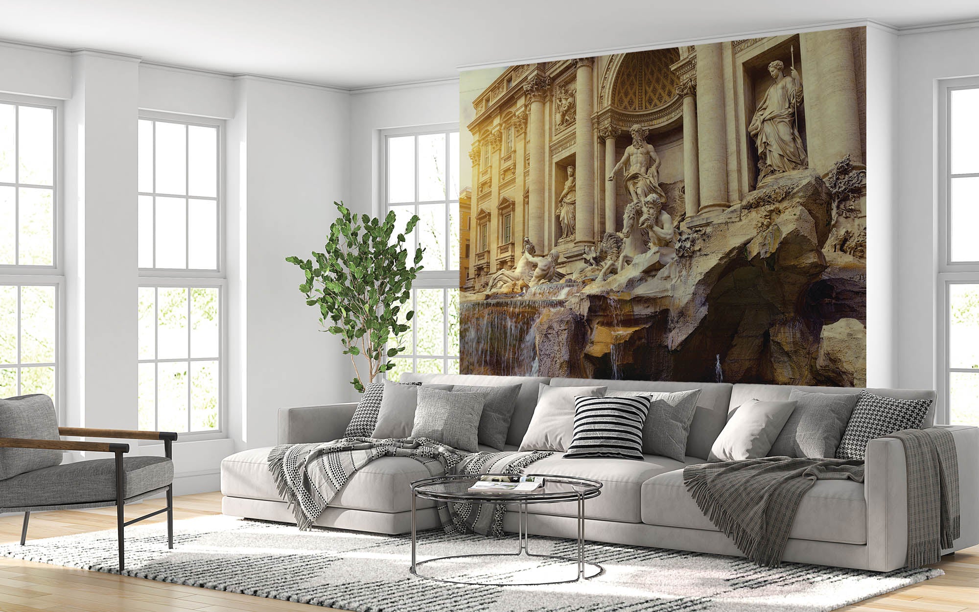 De Trevifontein - LW00021 Fotobehang