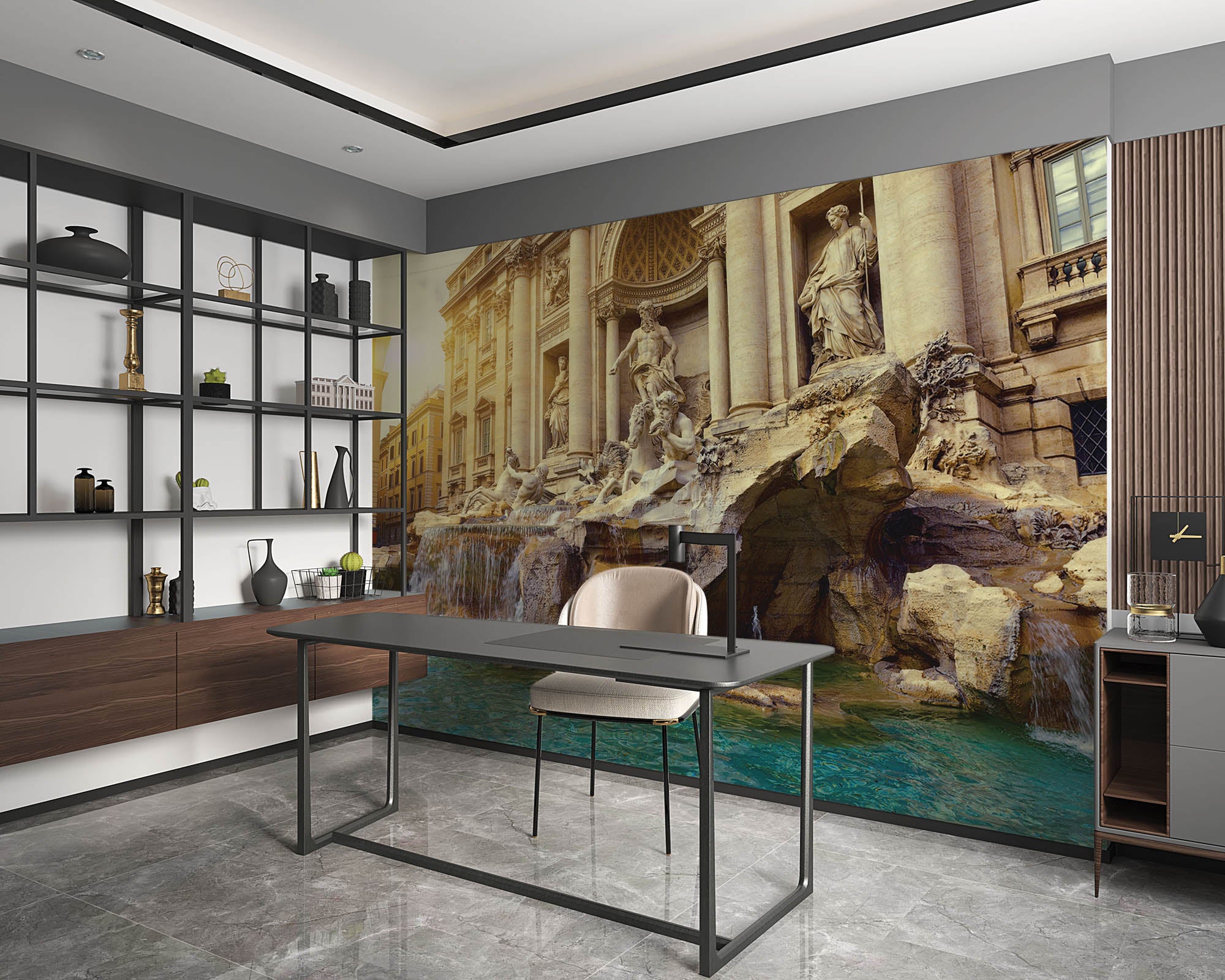 De Trevifontein - LW00021 Fotobehang