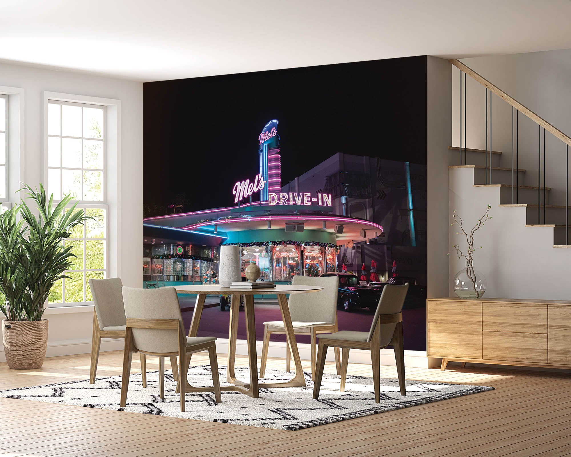 Drive-In - LW00438 Fotobehang