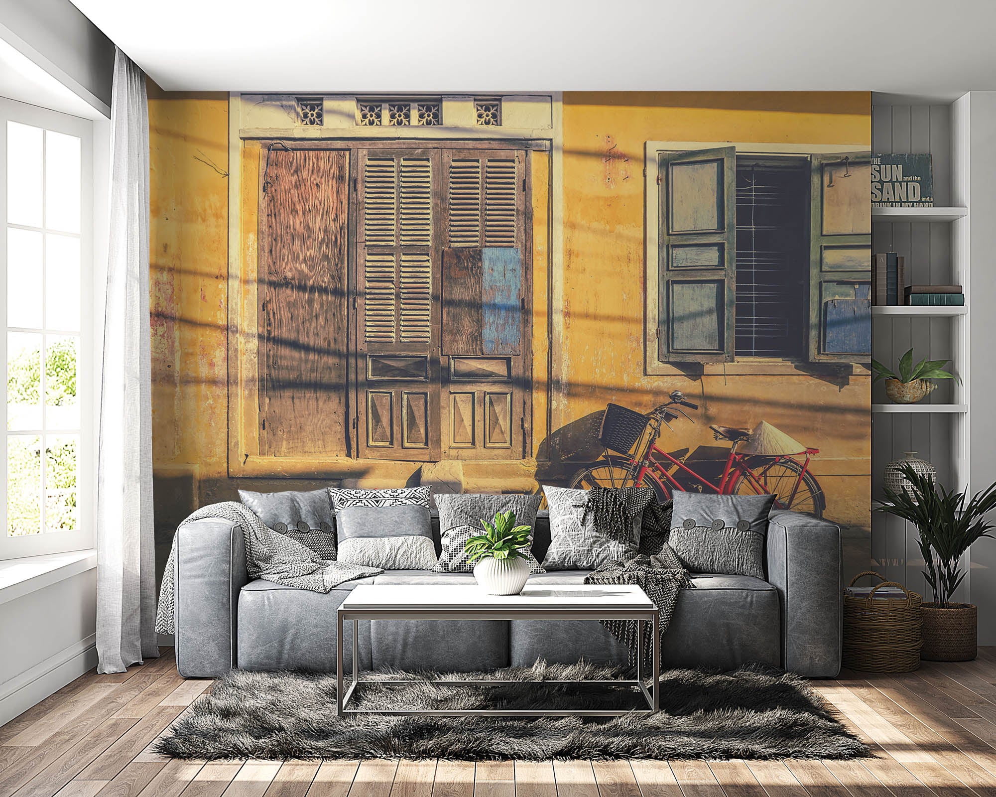 Fiets - LW00097 Fotobehang