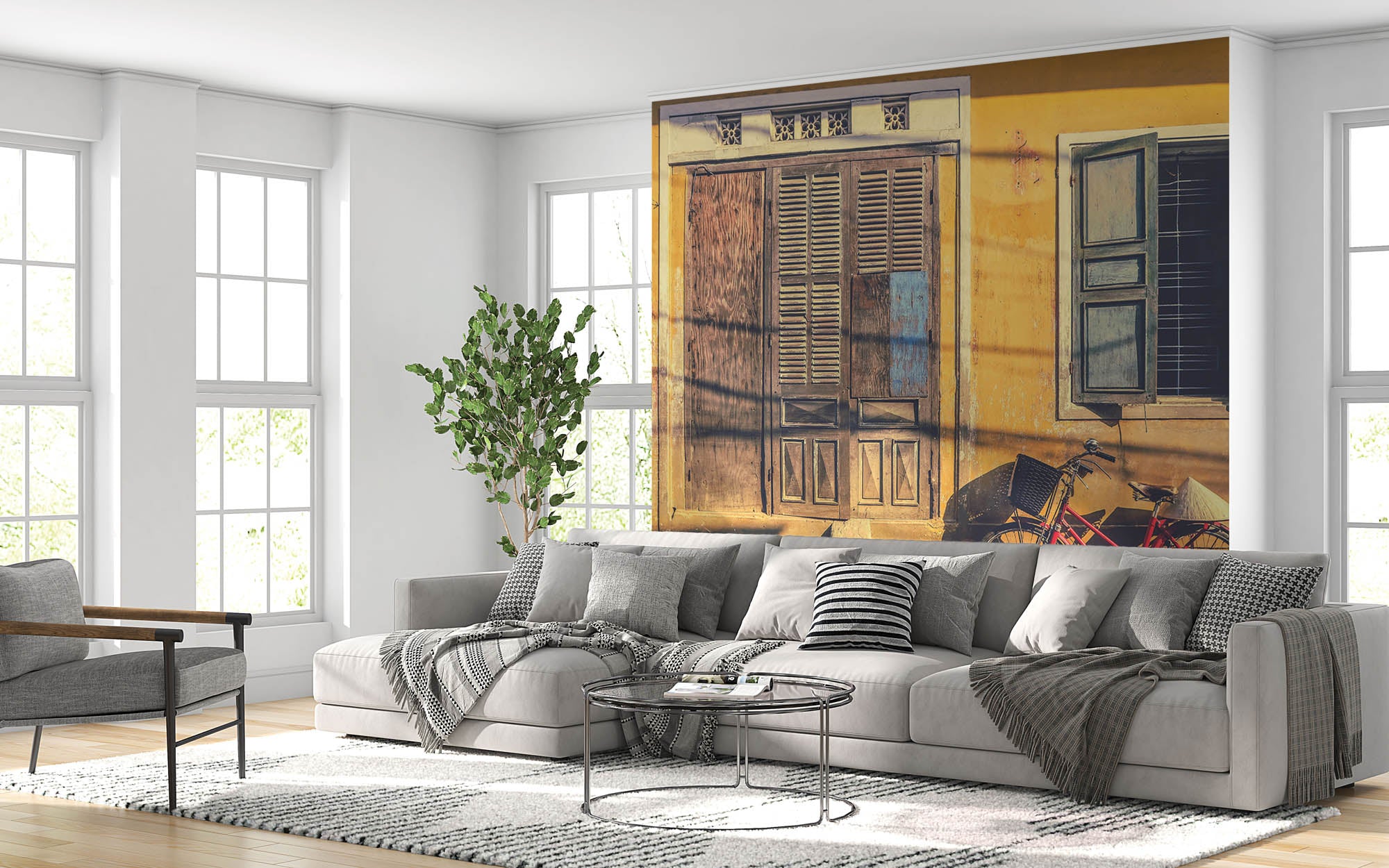 Fiets - LW00097 Fotobehang