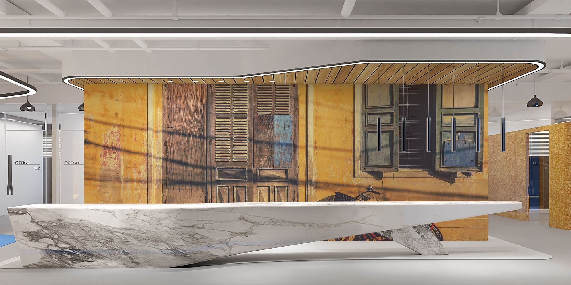 Fiets - LW00097 Fotobehang