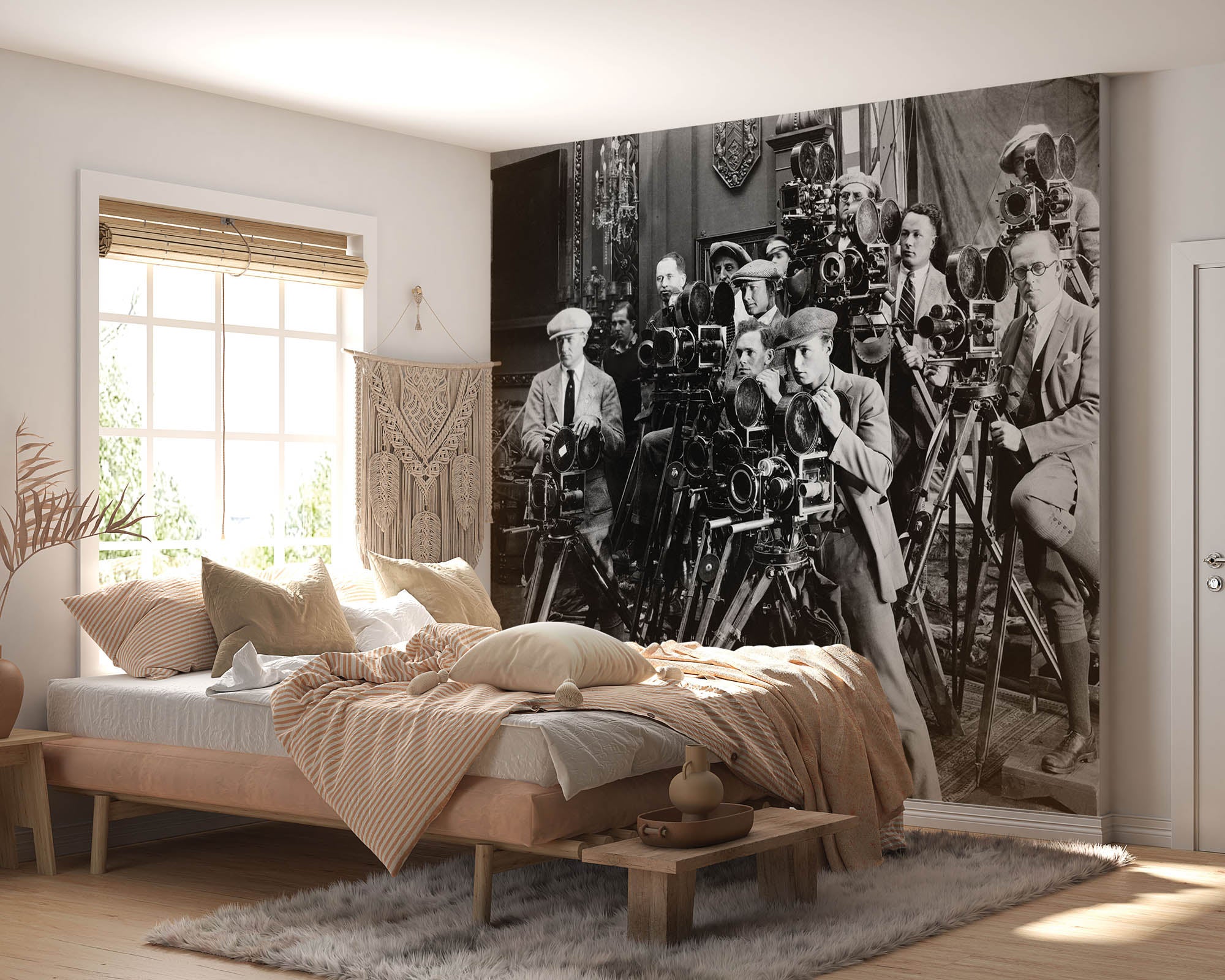 Fotograven met camera's - LW00404 Fotobehang