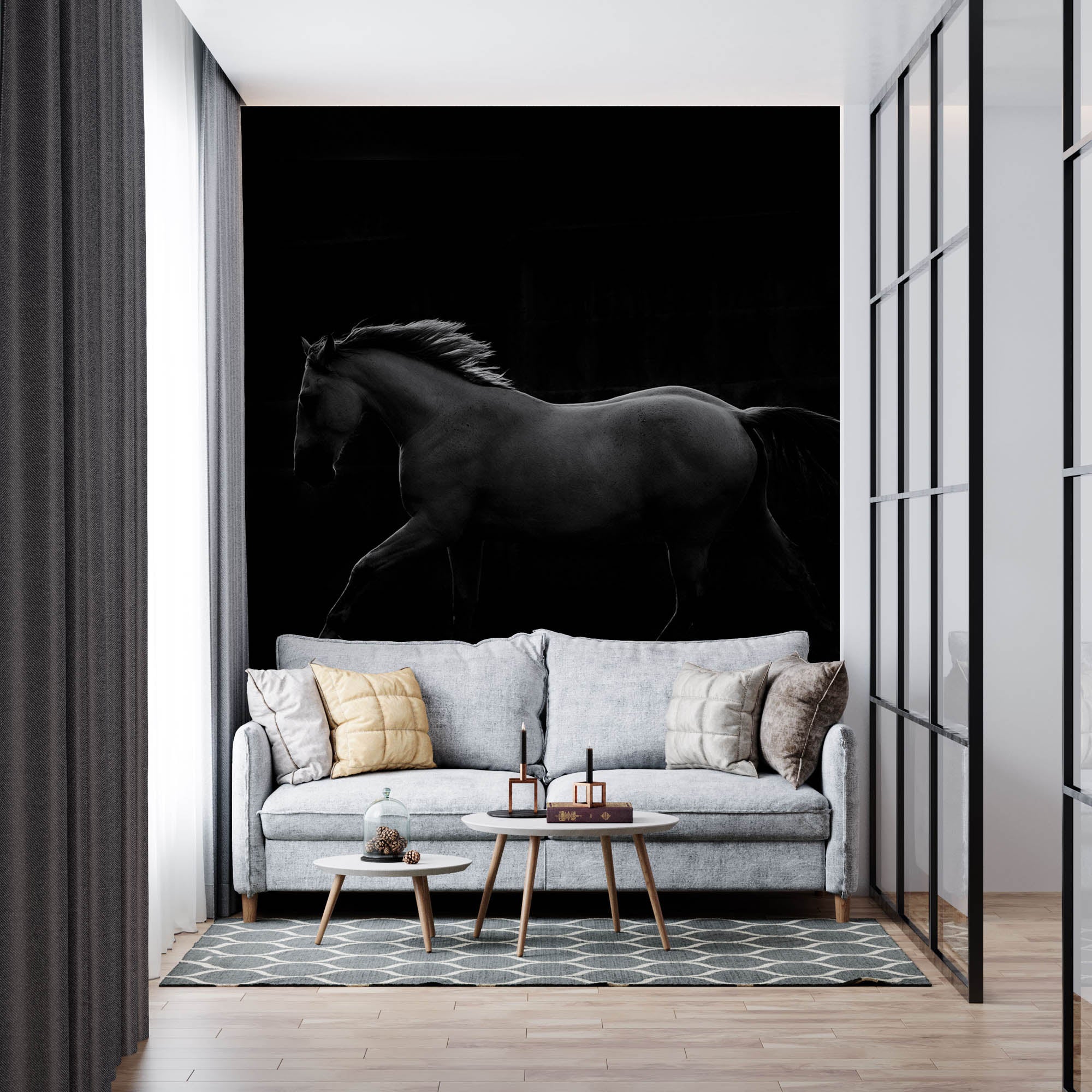 Galopperend paard - LW00219 Fotobehang