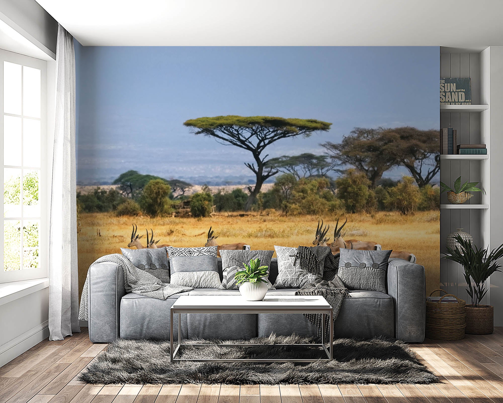 Gazelles - LW00151 Fotobehang