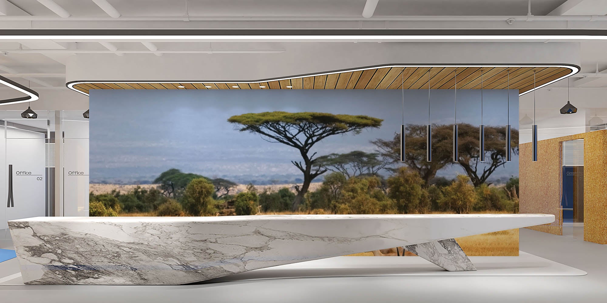 Gazelles - LW00151 Fotobehang