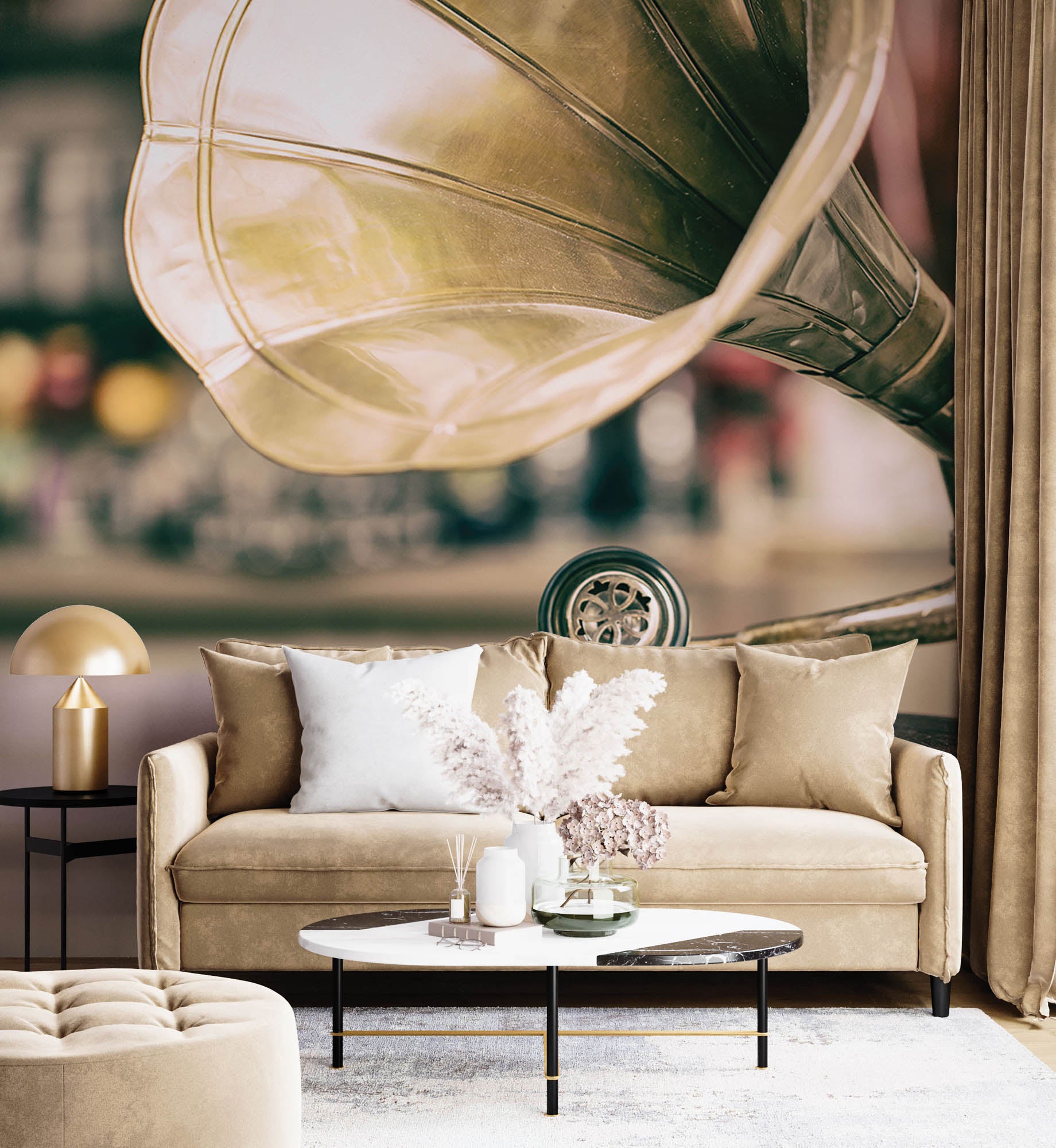 Grammofoon - LW00440 Fotobehang