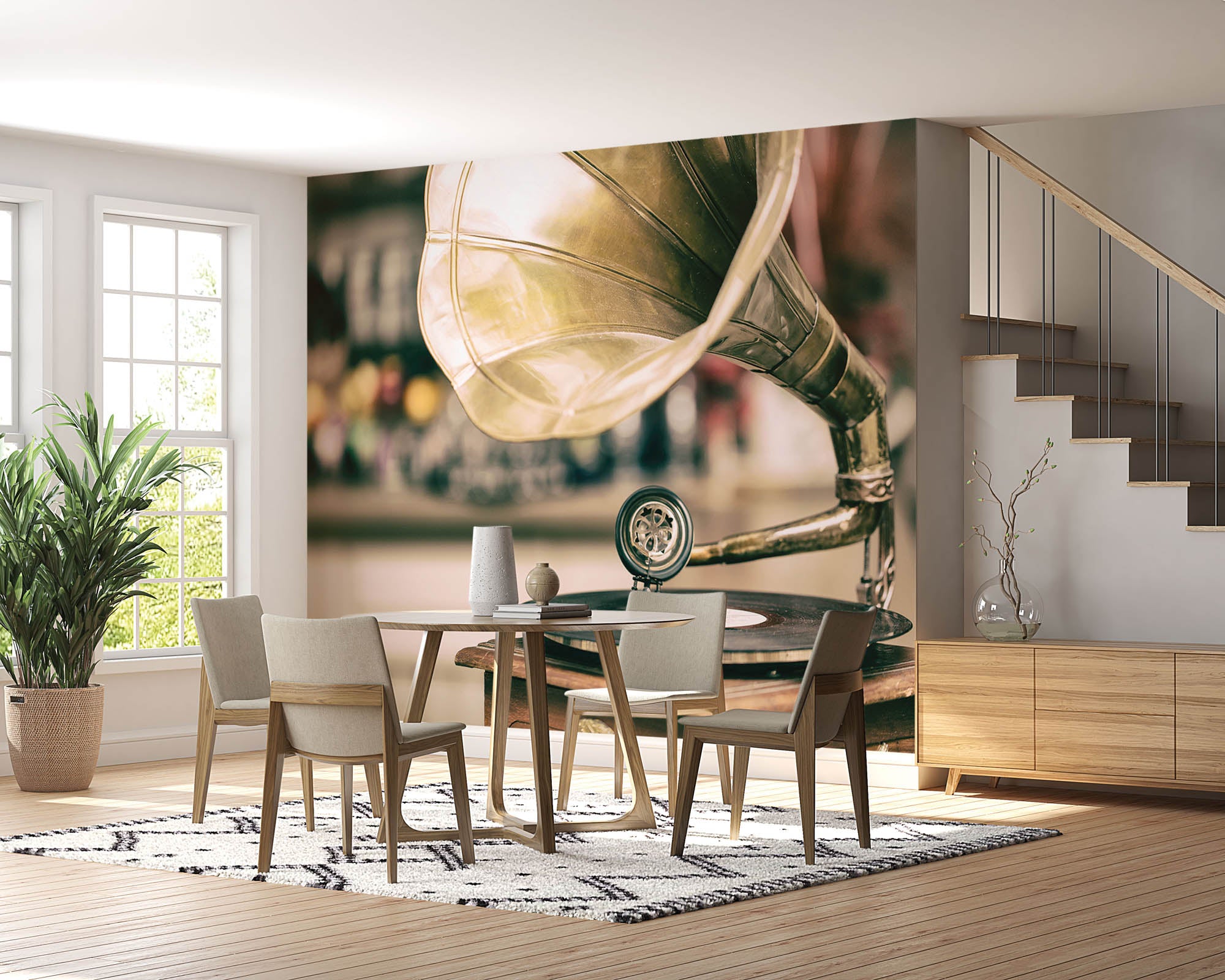 Grammofoon - LW00440 Fotobehang