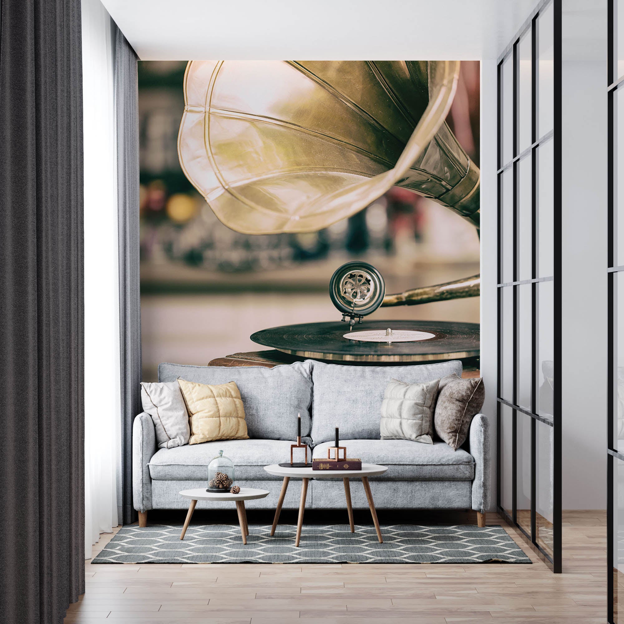 Grammofoon - LW00440 Fotobehang