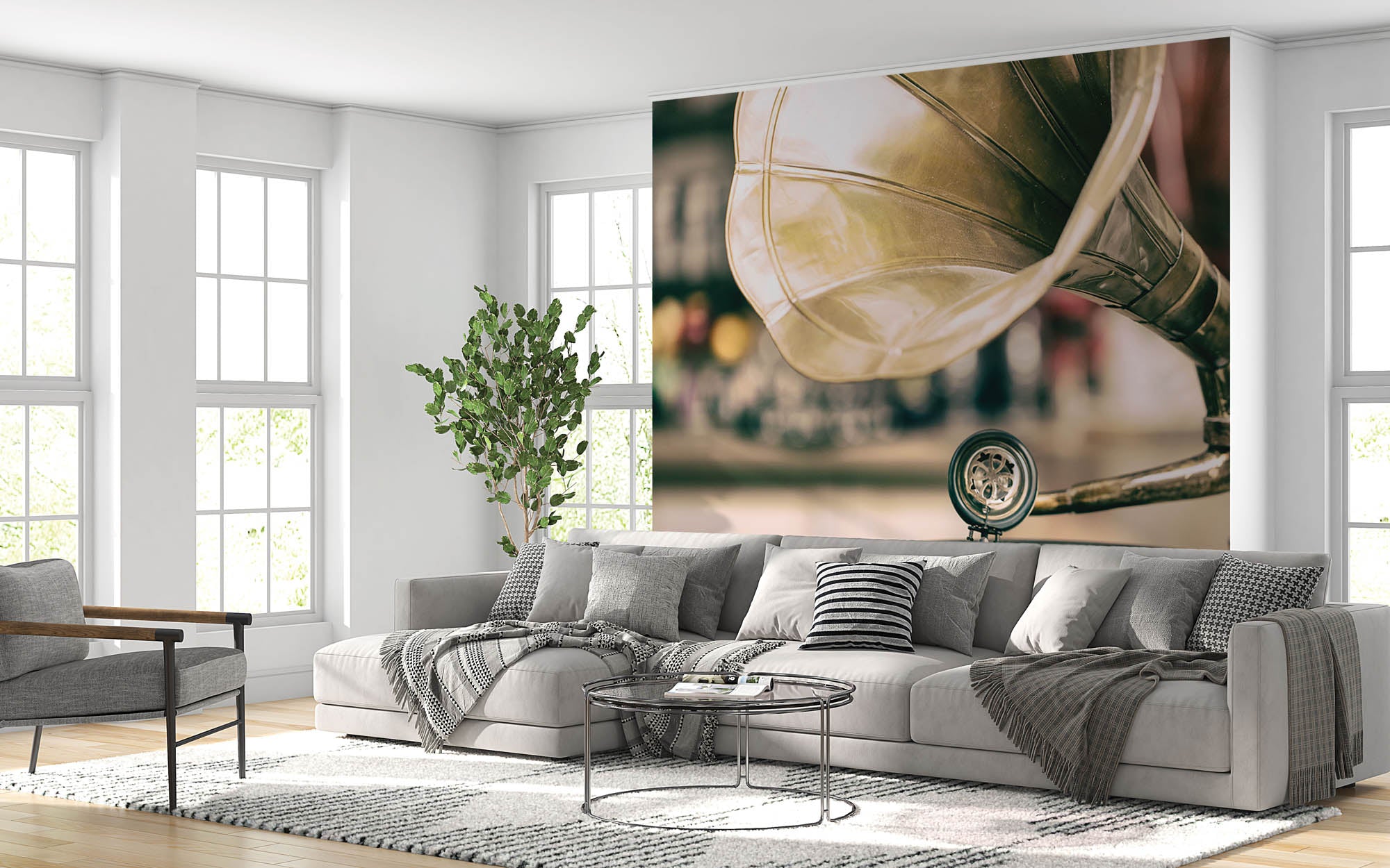 Grammofoon - LW00440 Fotobehang