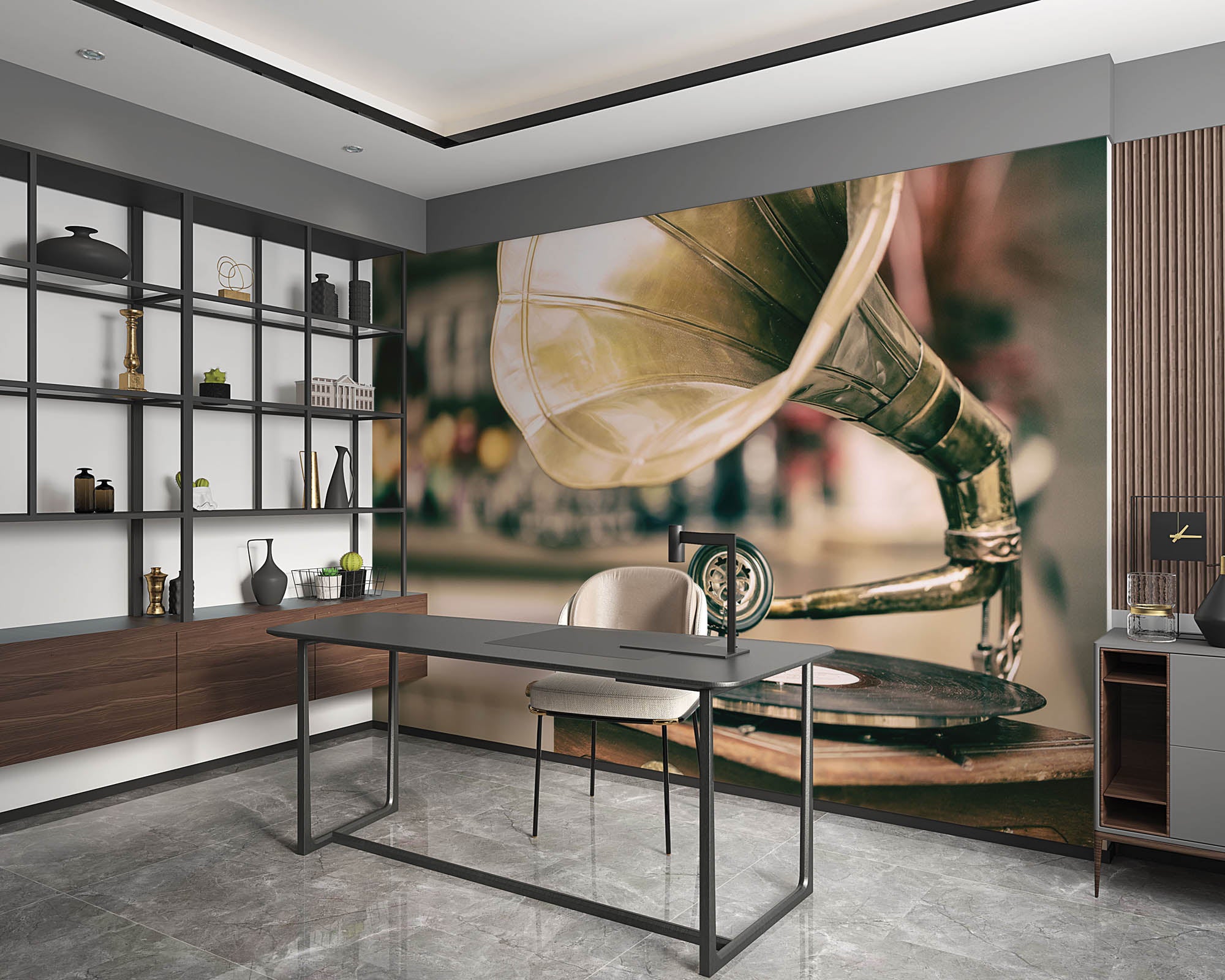 Grammofoon - LW00440 Fotobehang