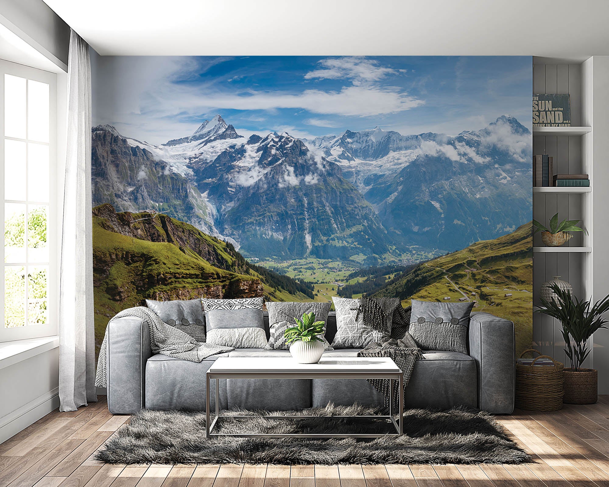 Grindelwald vallei  - LW00135 Fotobehang