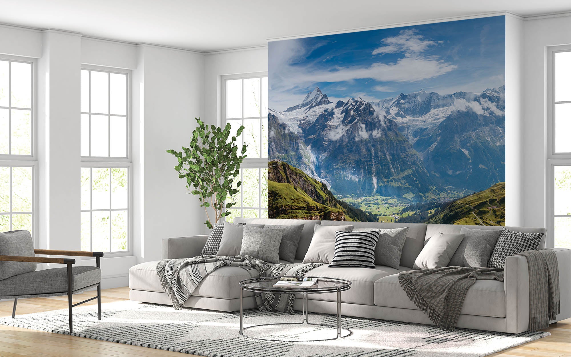 Grindelwald vallei  - LW00135 Fotobehang