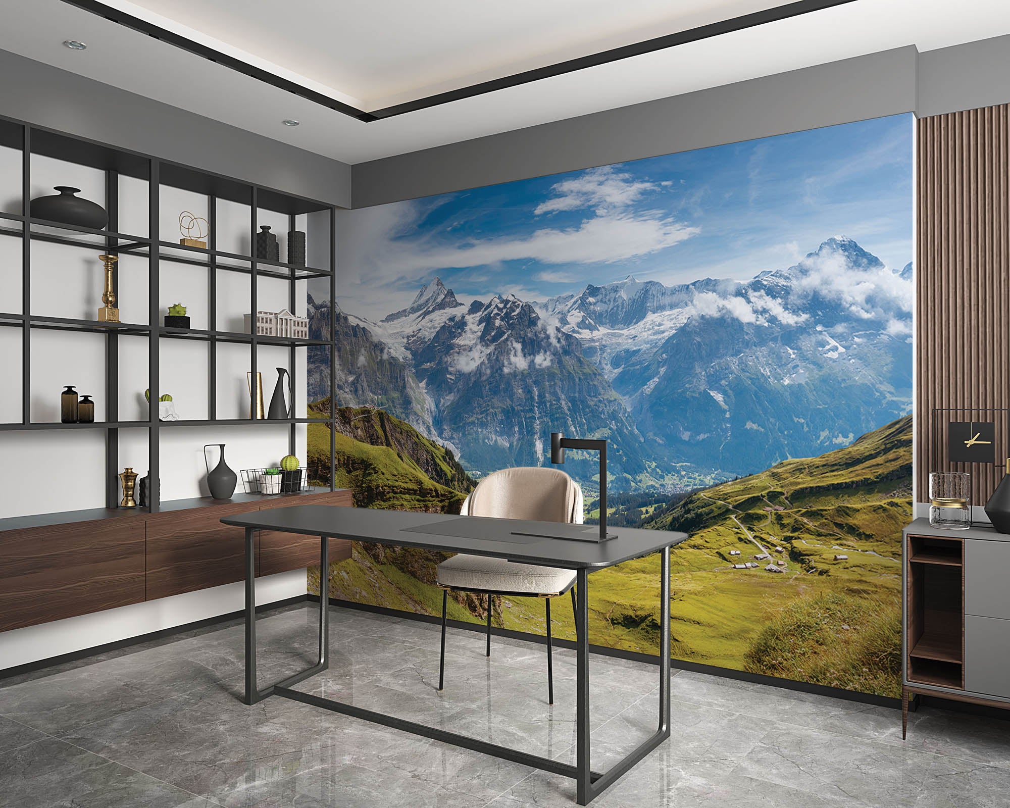 Grindelwald vallei  - LW00135 Fotobehang