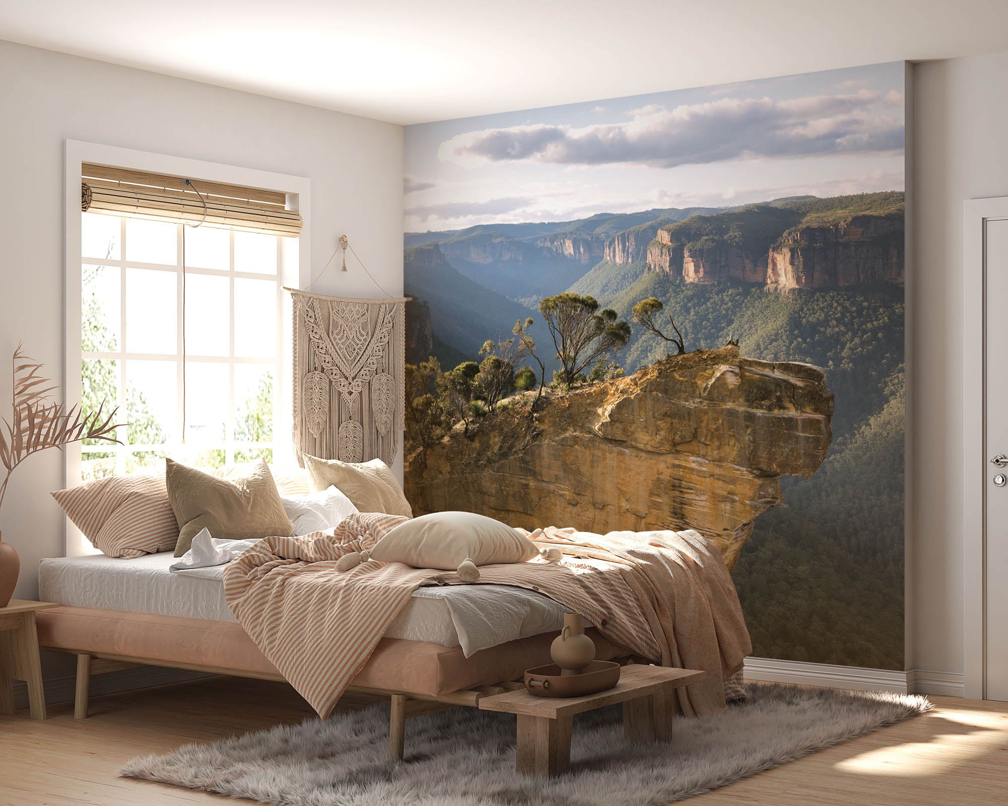 Hangend stuk Rots - LW00143 Fotobehang