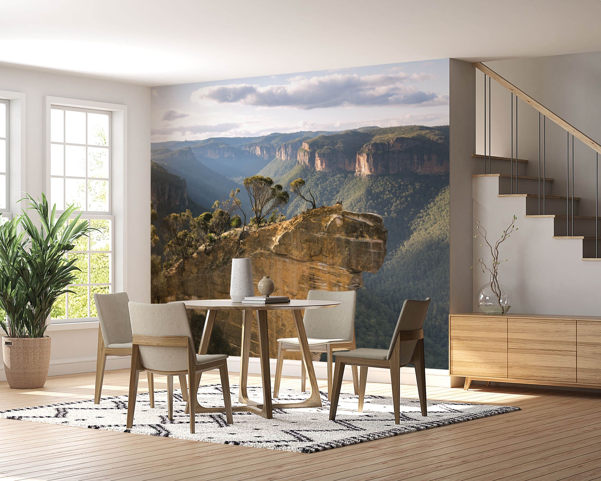 Hangend stuk Rots - LW00143 Fotobehang