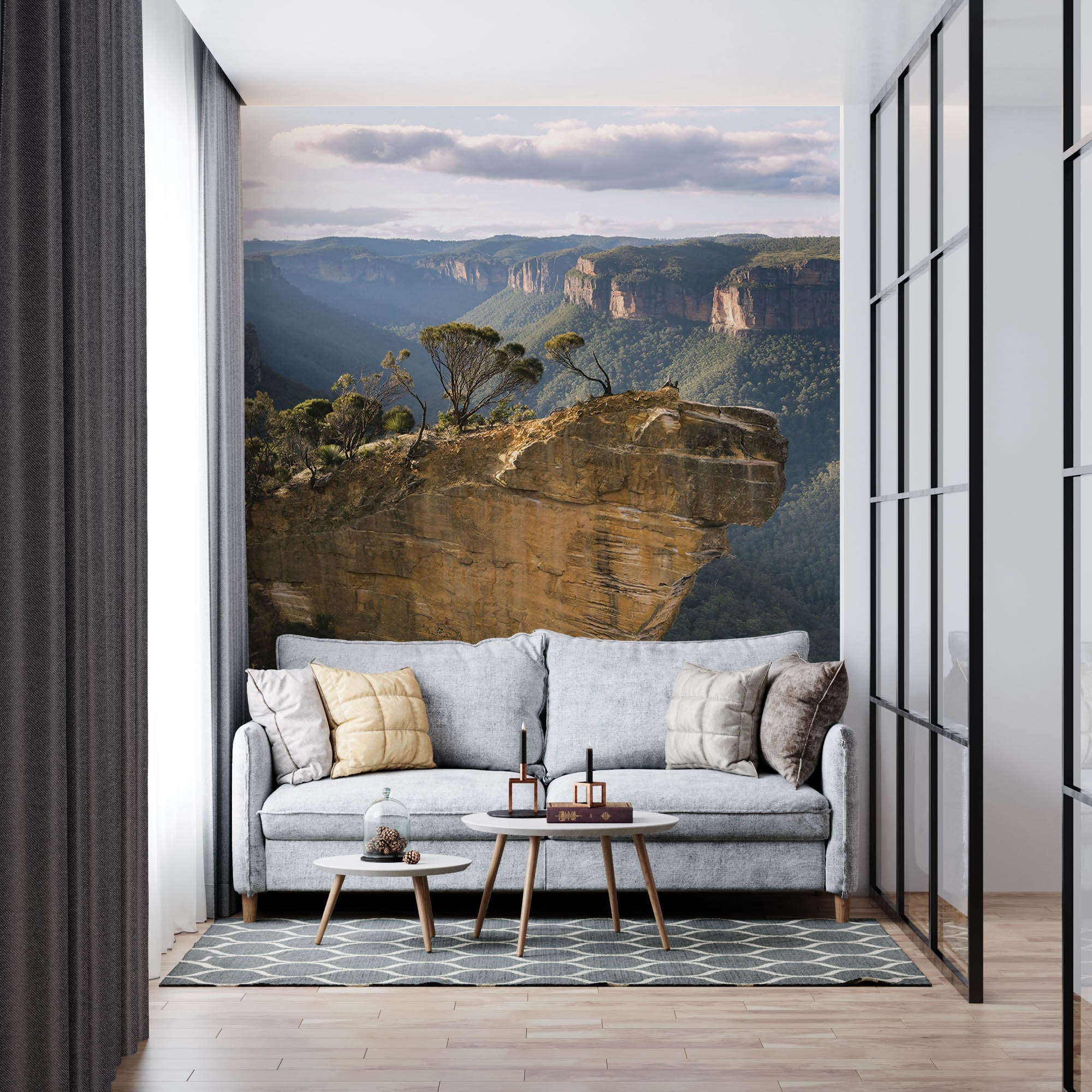 Hangend stuk Rots - LW00143 Fotobehang