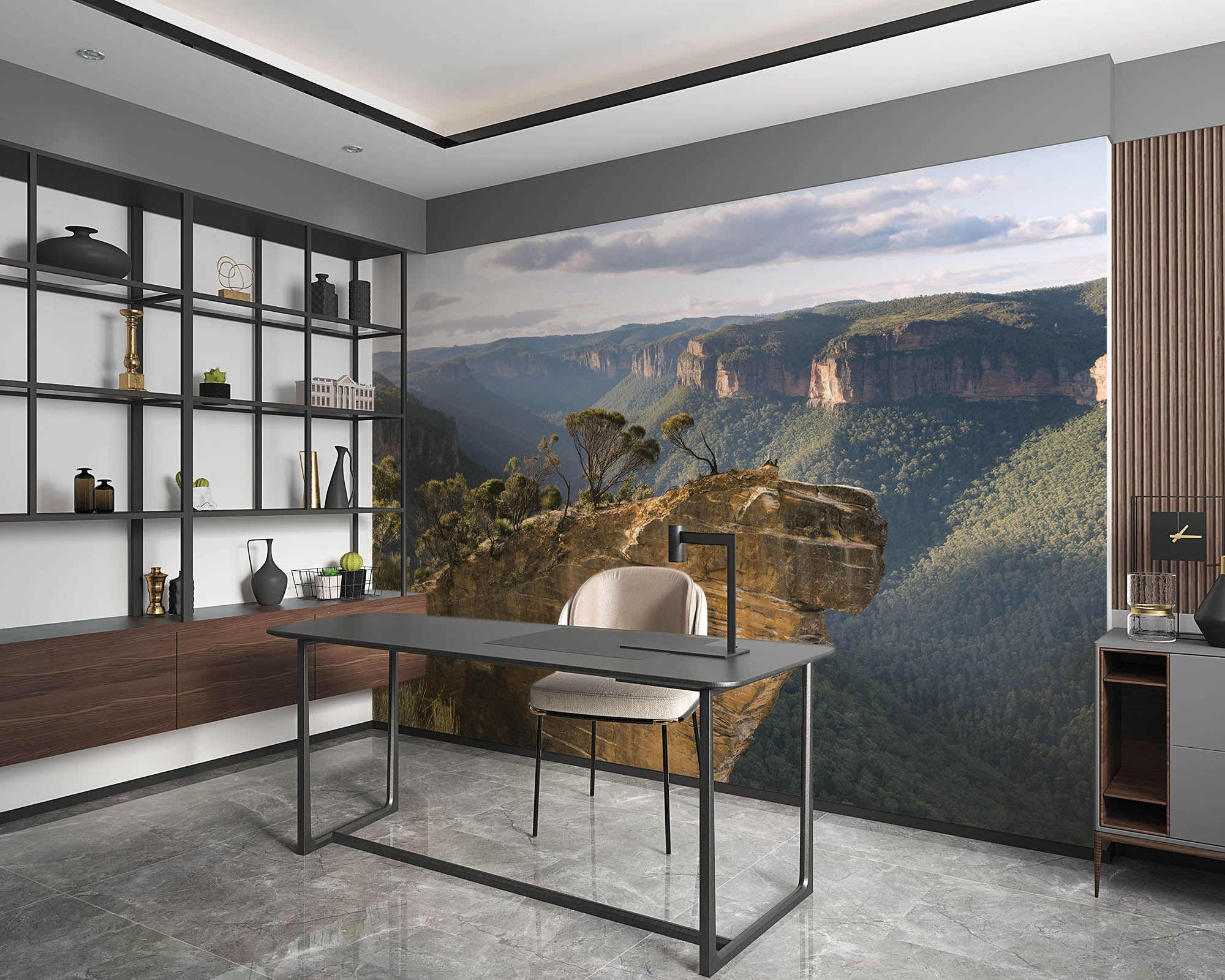 Hangend stuk Rots - LW00143 Fotobehang