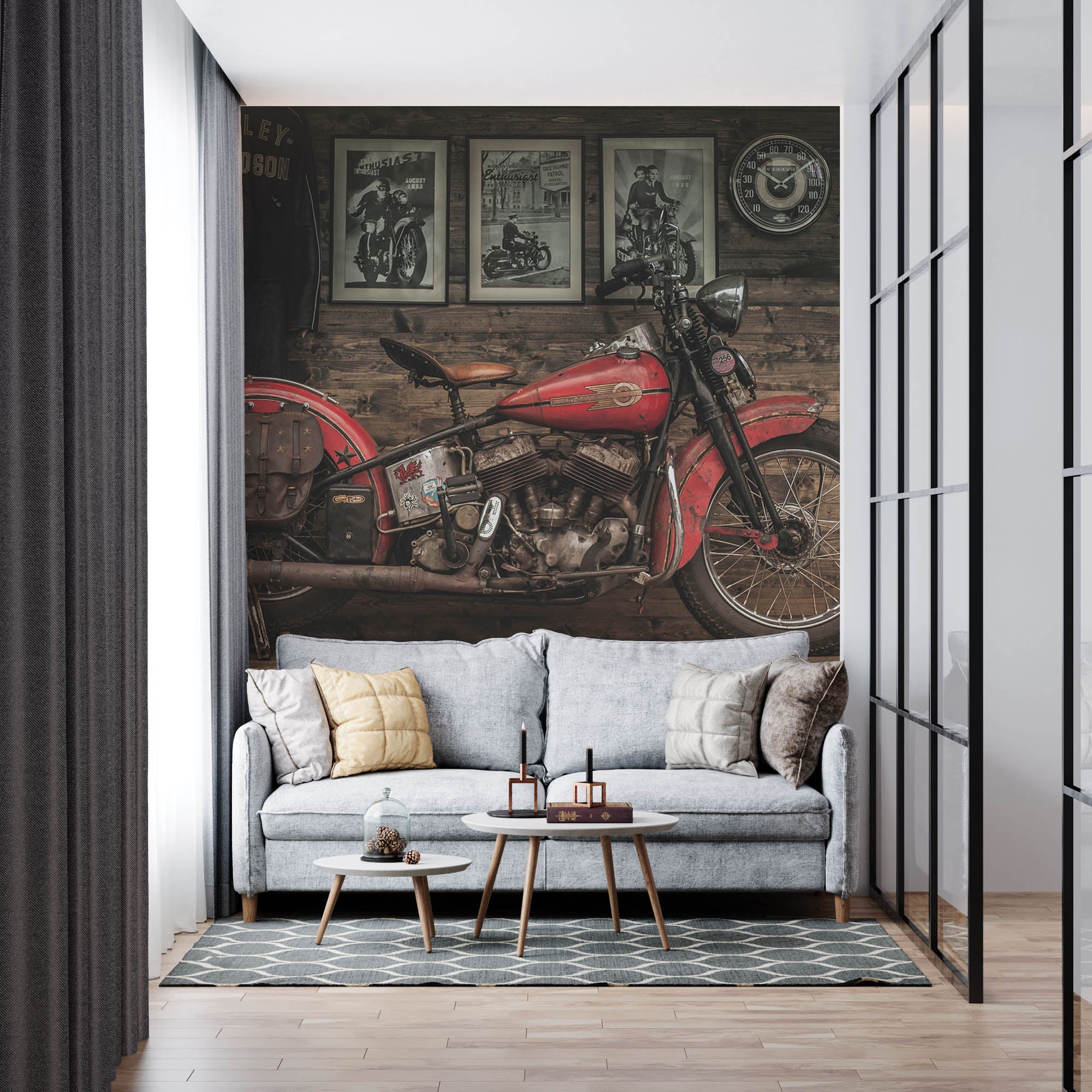 Harley-Davidson - LW00439 Fotobehang