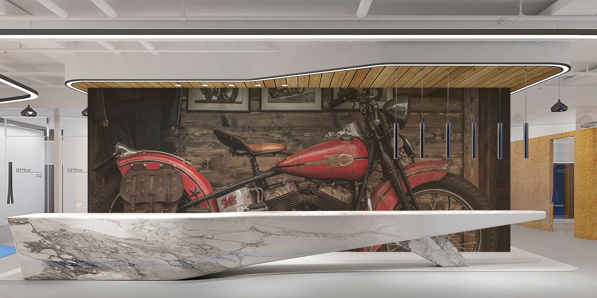 Harley-Davidson - LW00439 Fotobehang