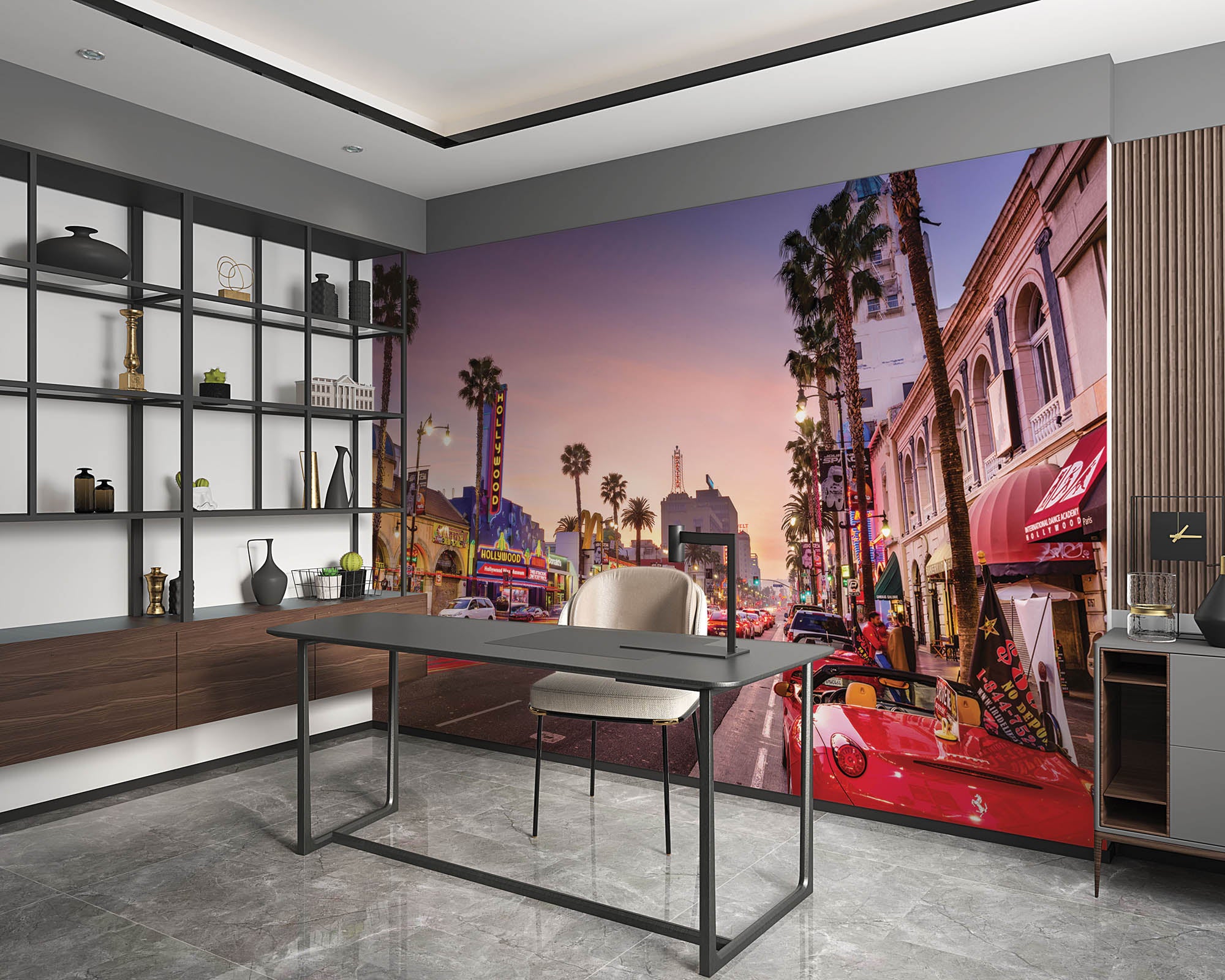 Hollywood Boulevard - LW00363 Fotobehang