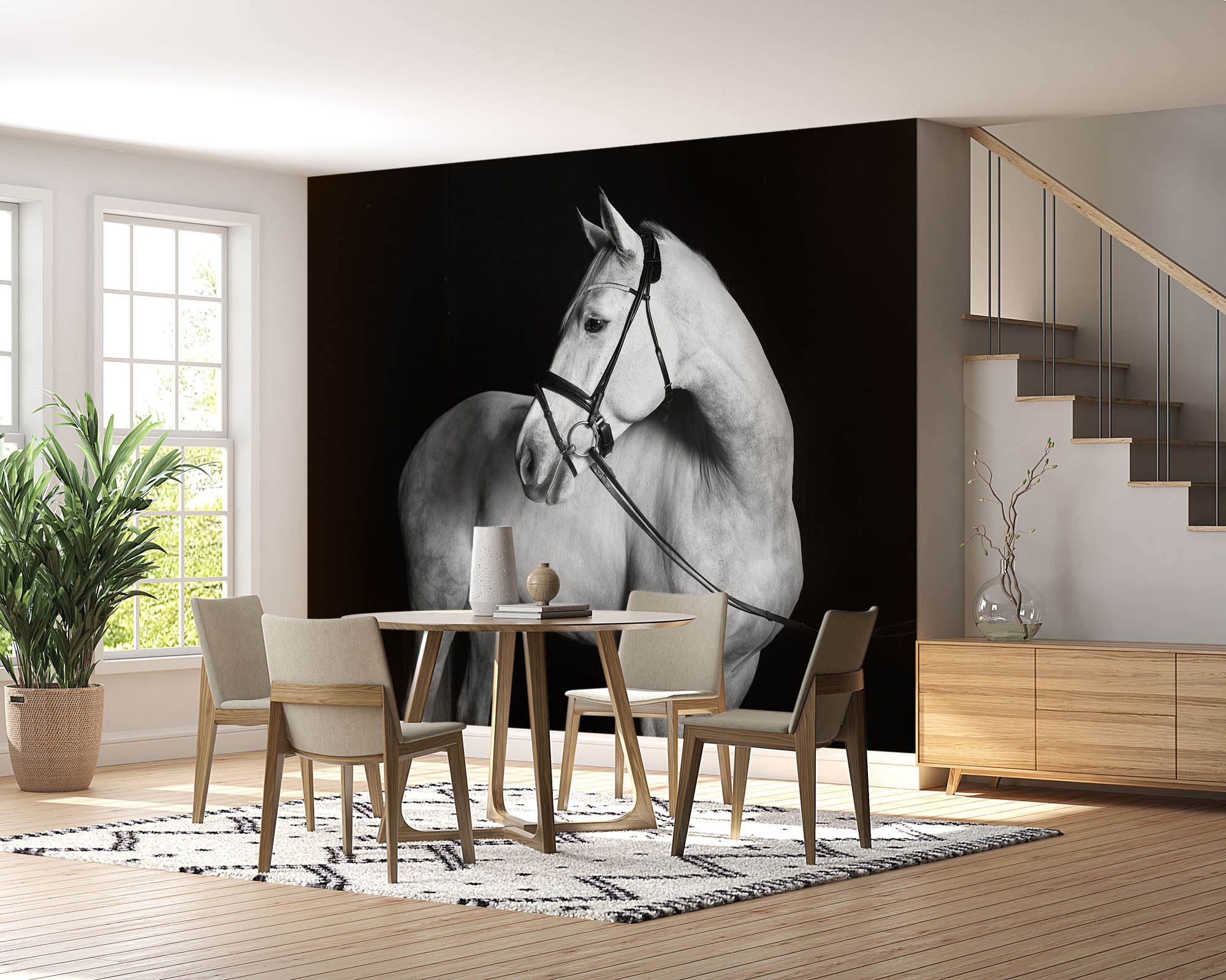 Holsteiner paard  - LW00223 Fotobehang