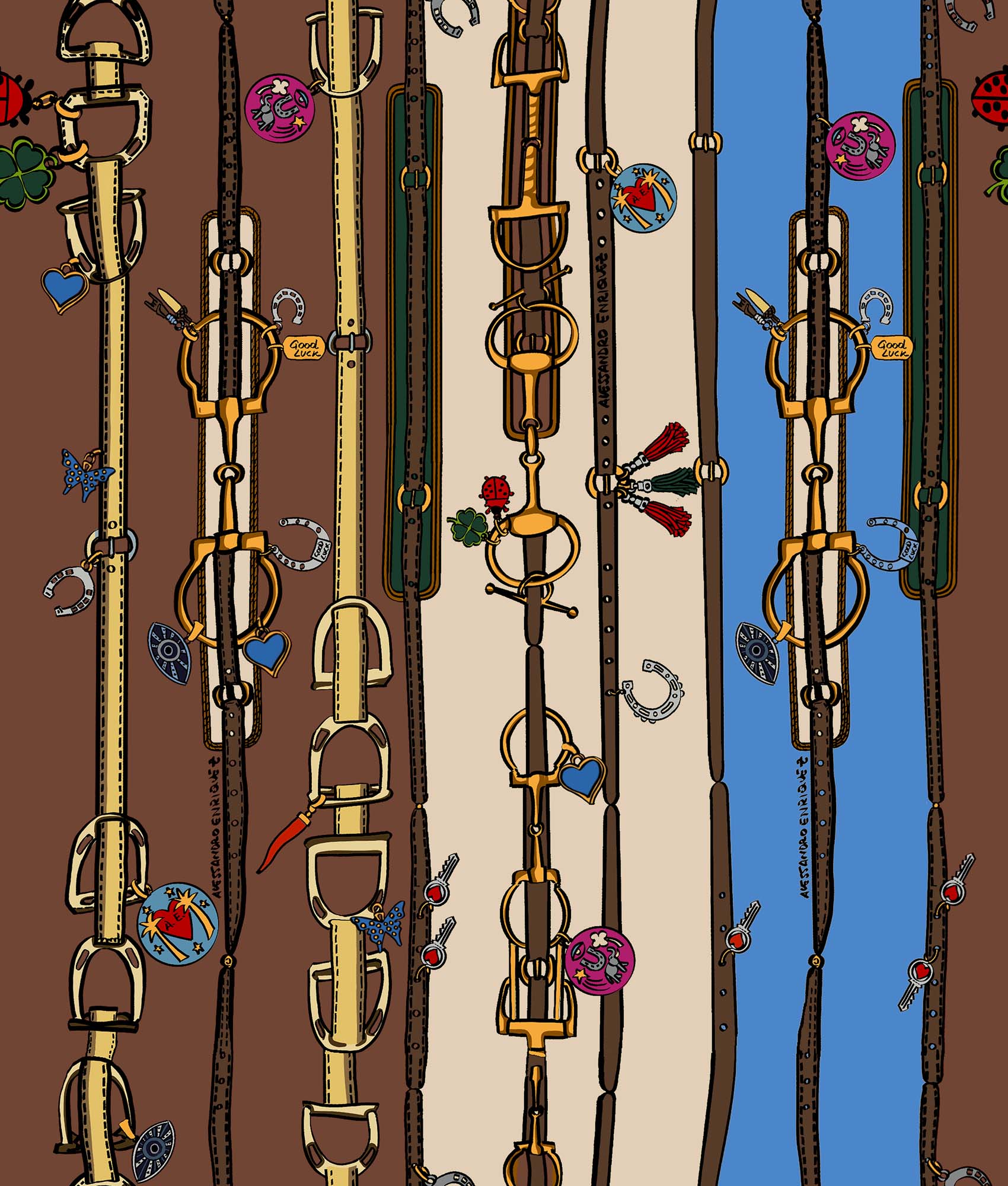 Hooked on Walls Enriquezland Portafortuna 25528 Behang