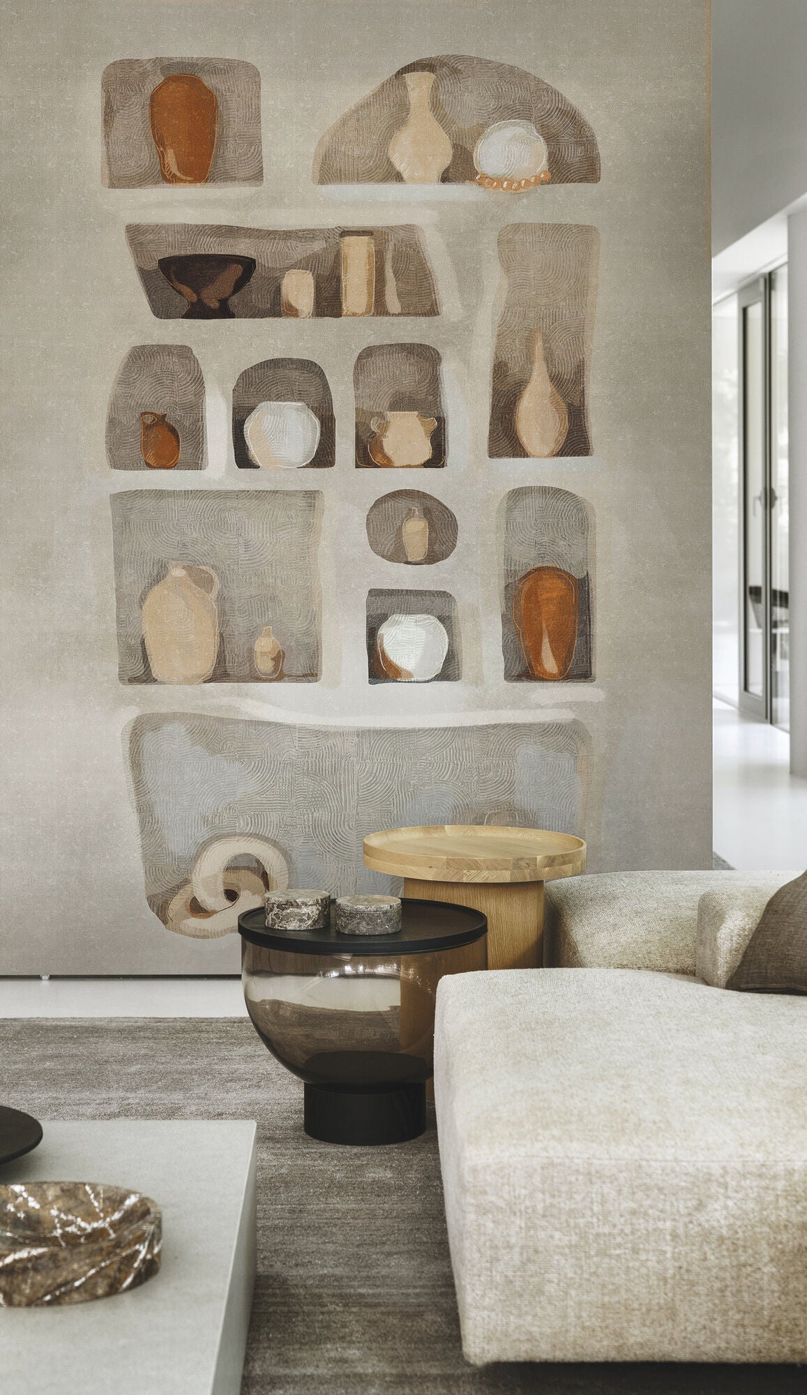 Hooked on Walls Livingstone Earthen Walls 53761 Behang