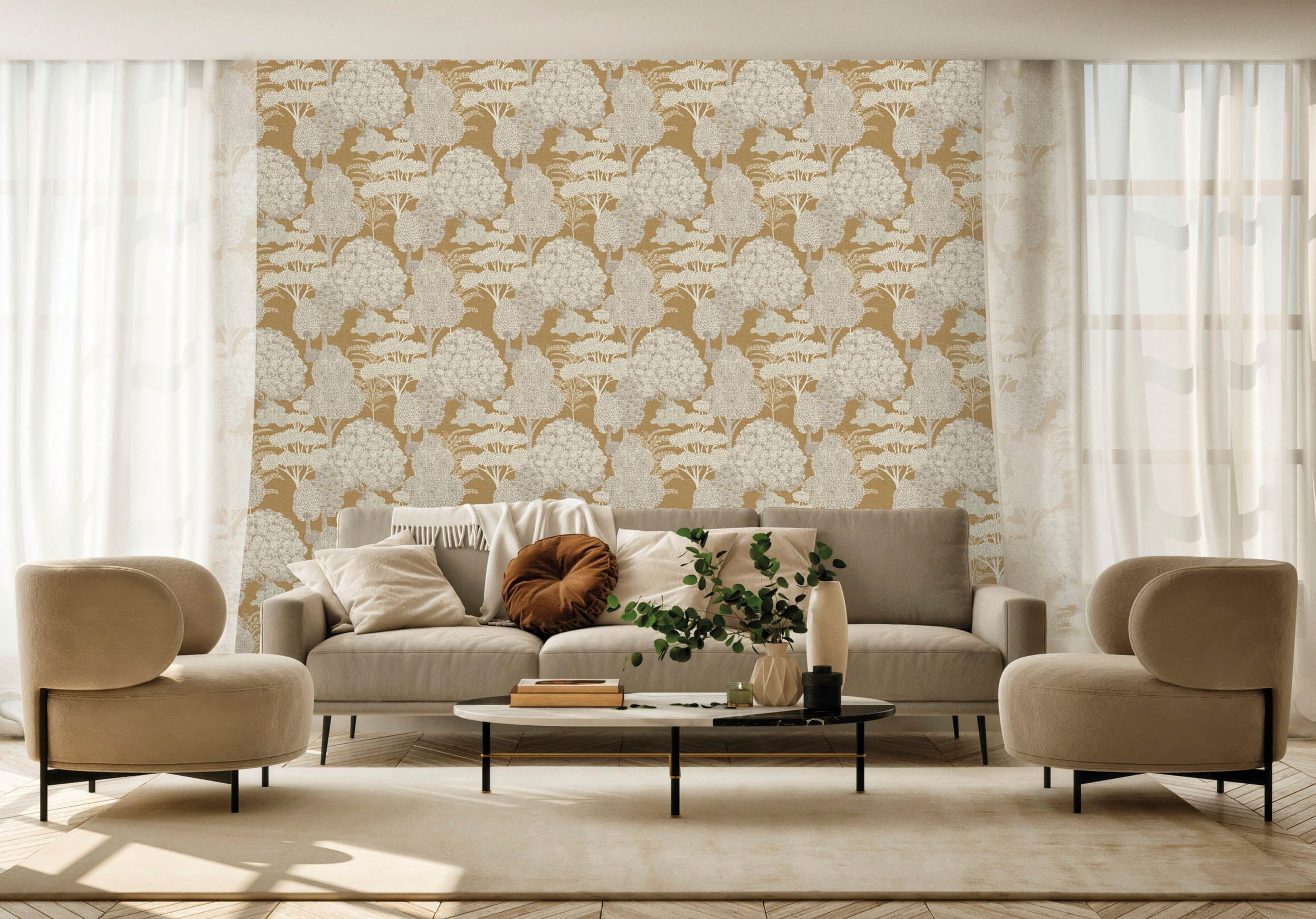 Hooked on Walls Long Island Arboretum 26239 Behang