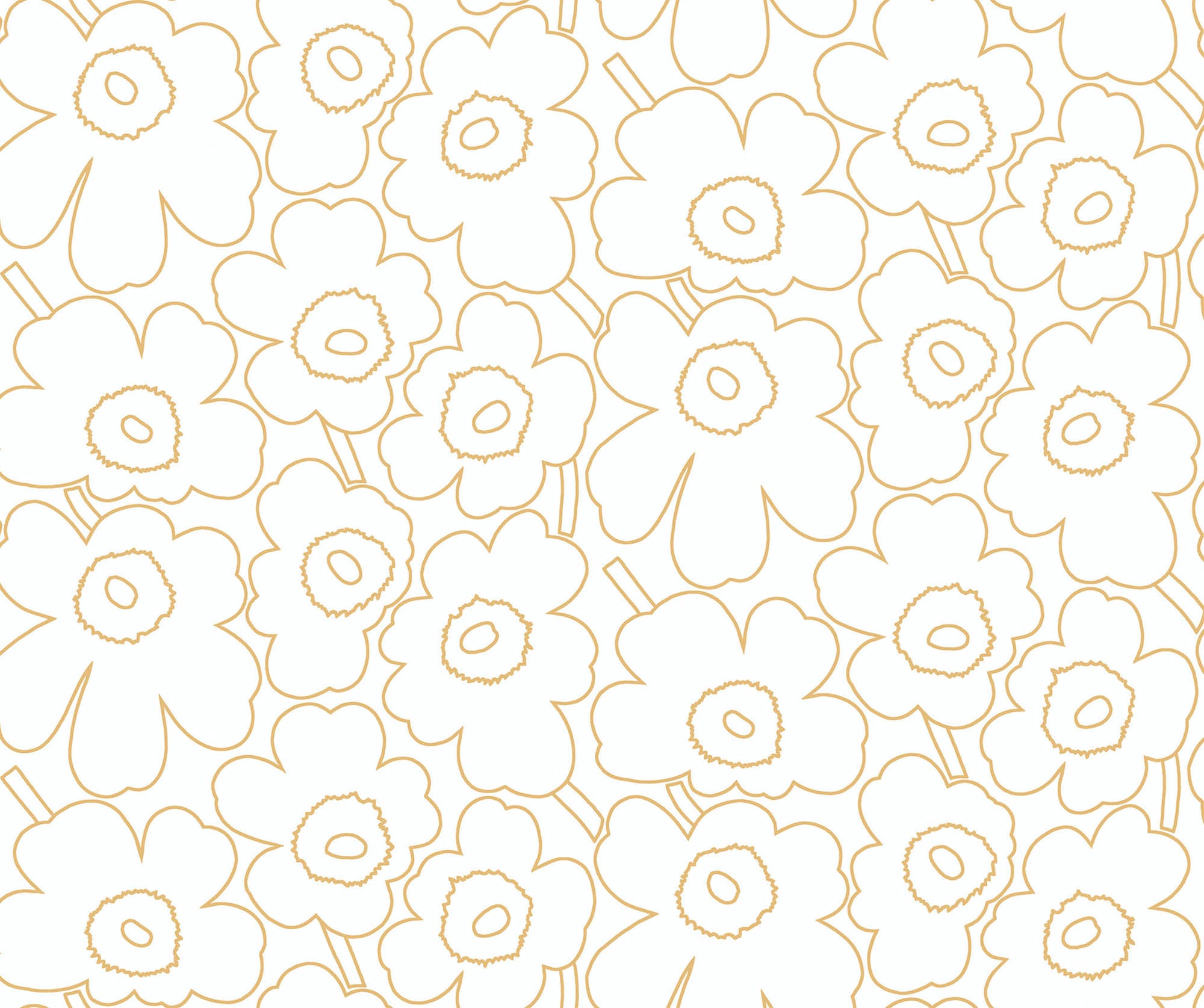 Hooked on Walls Marimekko Volume 07 Piirto Unikko 25912 Behang