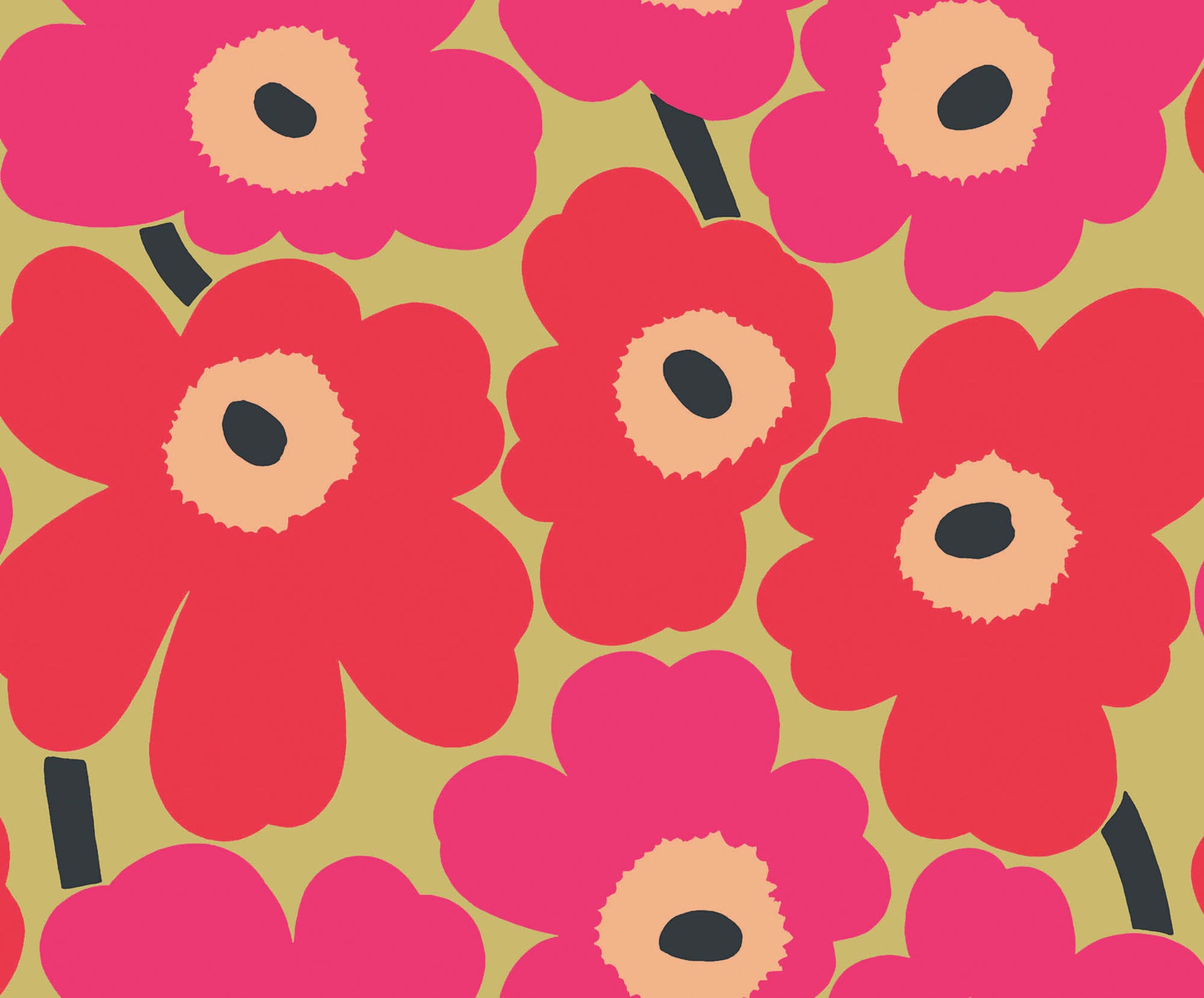 Hooked on Walls Marimekko Volume 07 Unikko 25905 Behang
