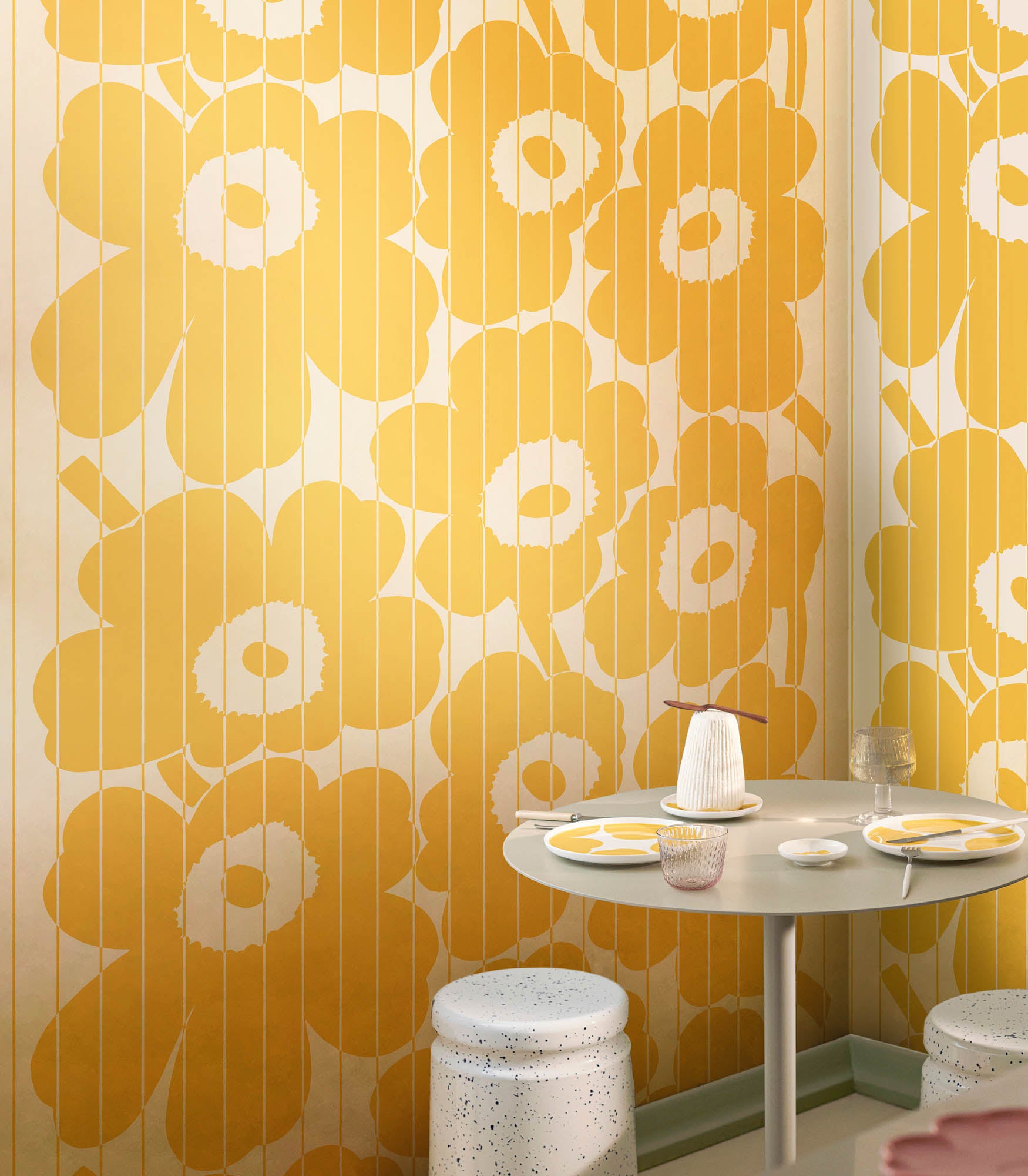 Hooked on Walls Marimekko Volume 07 Vesi Unikko 25996 Behang
