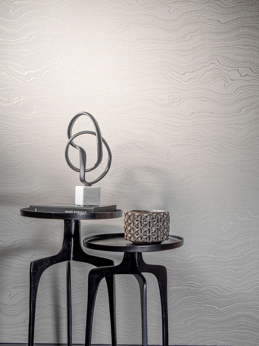 Hooked on Walls New Wave Moire 24846 - Behang.nl