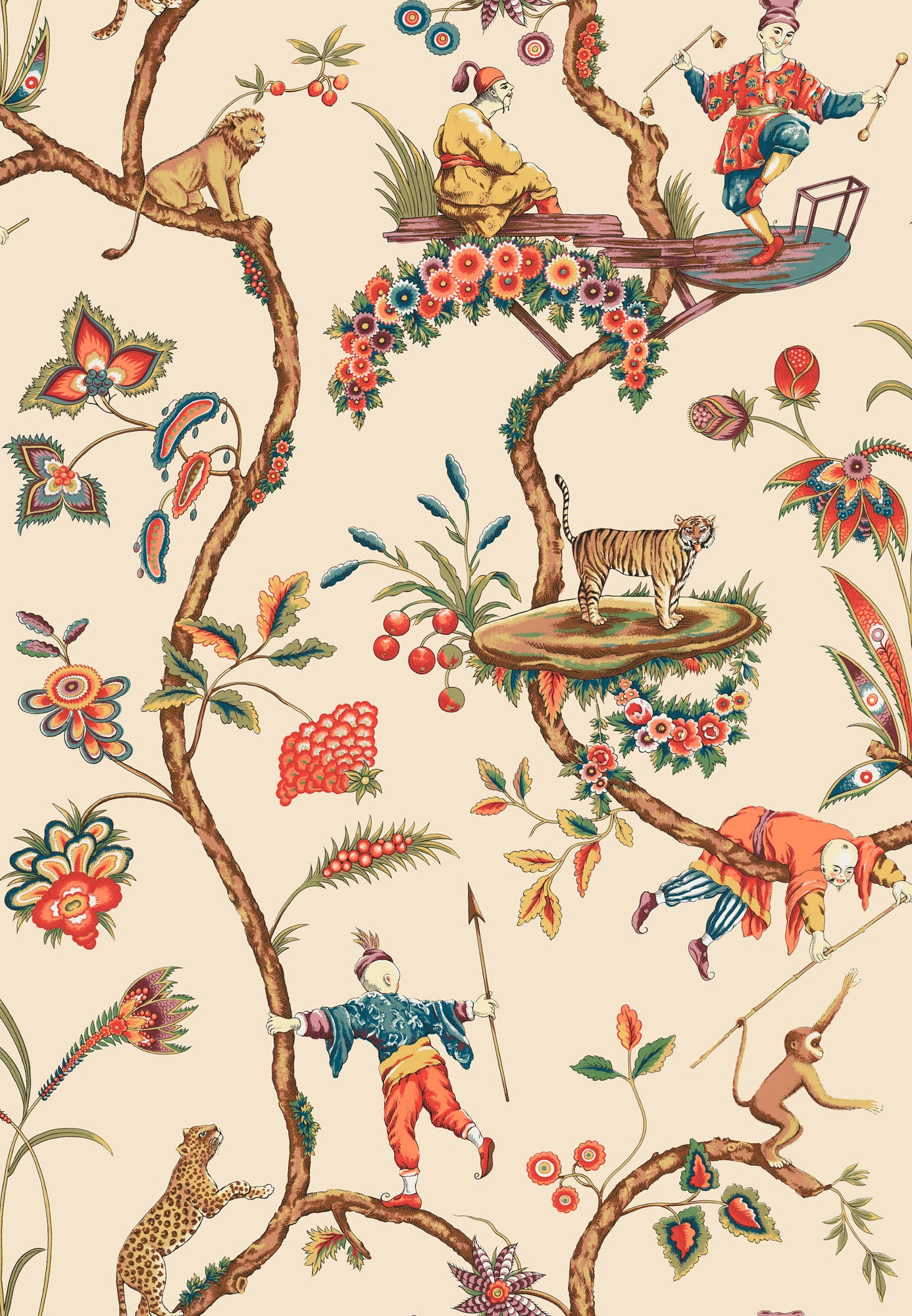 Hooked on Walls Scalamandré Chinoise Exotique JV26026 Behang