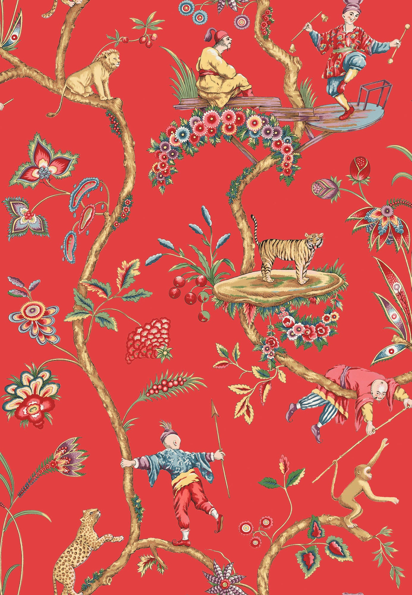 Hooked on Walls Scalamandré Chinoise Exotique JV26027 Behang